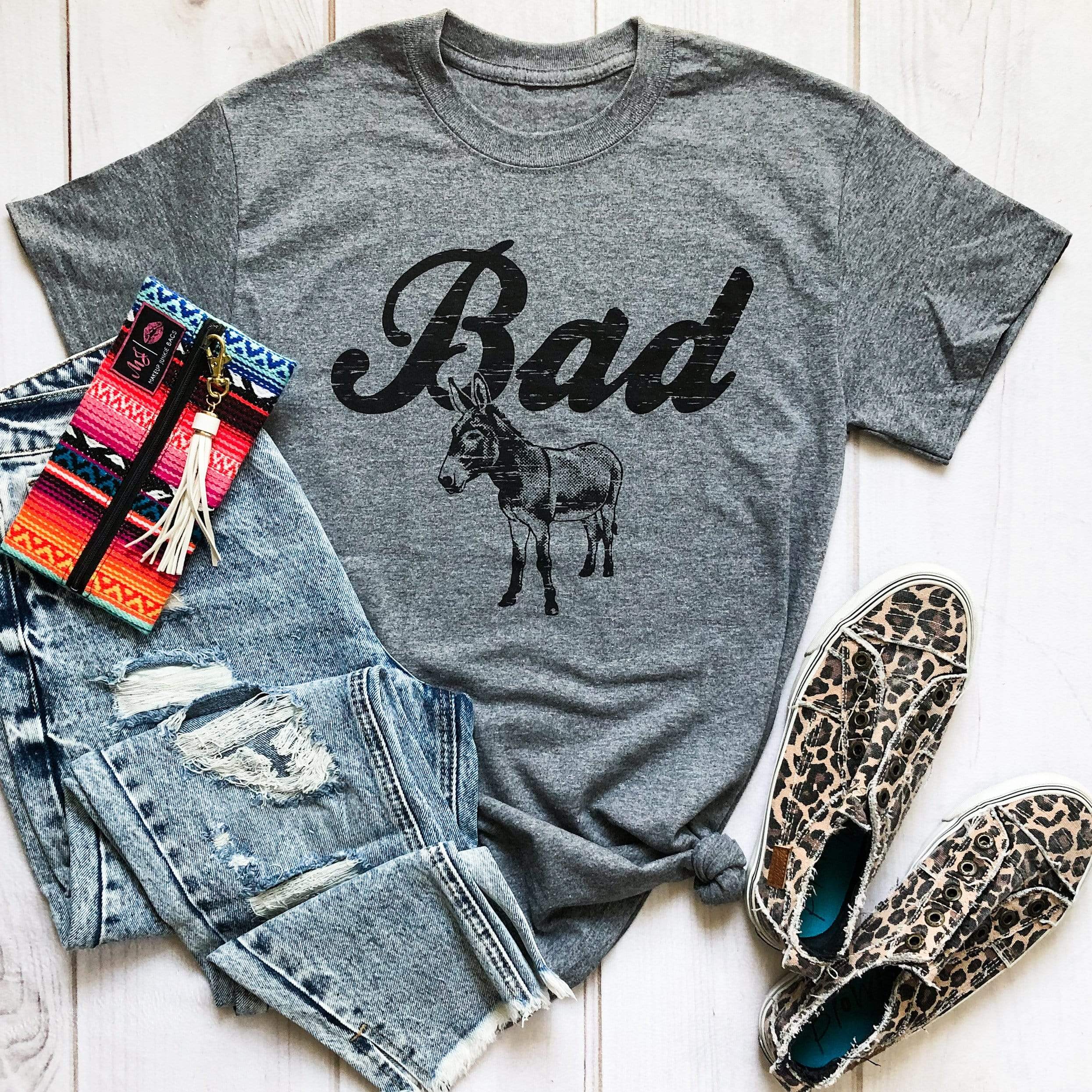 Women - Apparel - Shirts - T-Shirts Bad A$$ Graphic Tee