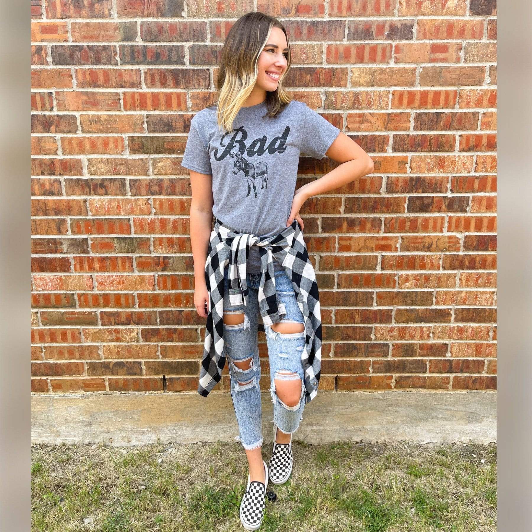 Women - Apparel - Shirts - T-Shirts Bad A$$ Graphic Tee