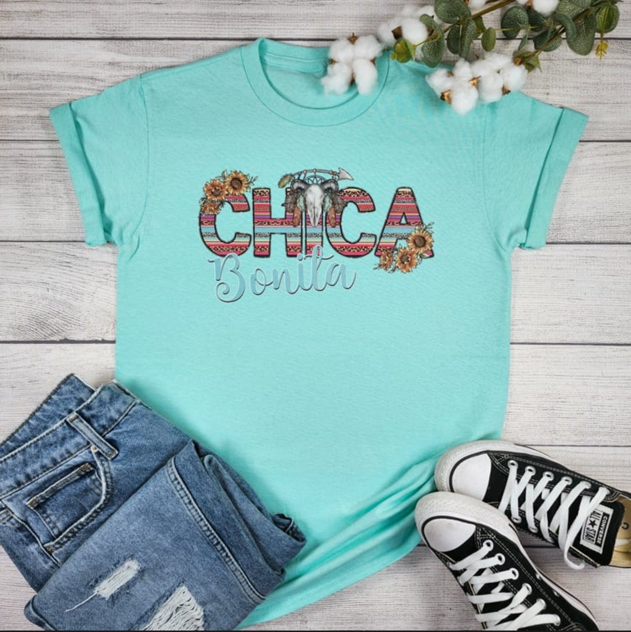 Women - Apparel - Shirts - T-Shirts Chica Bonita Graphic Tee
