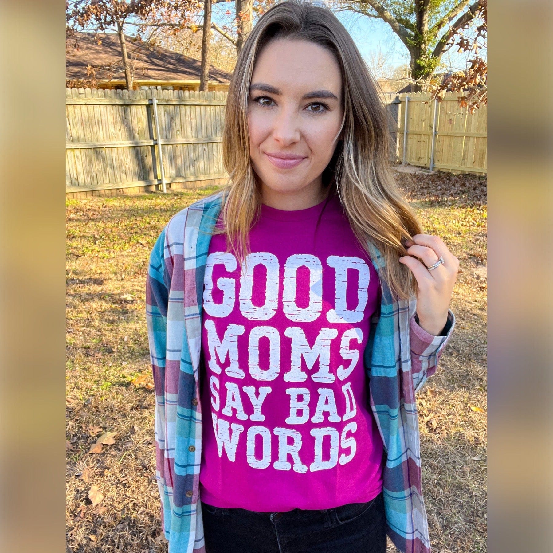 Good Moms Say Bad Words Graphic Tee