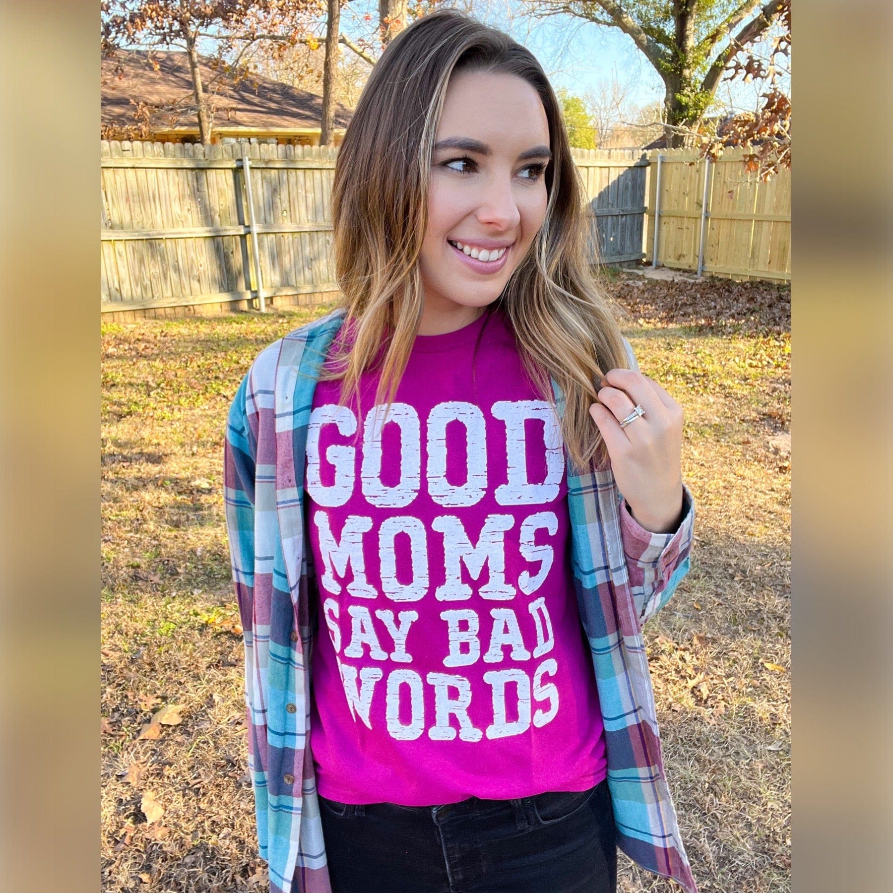 Good Moms Say Bad Words Graphic Tee