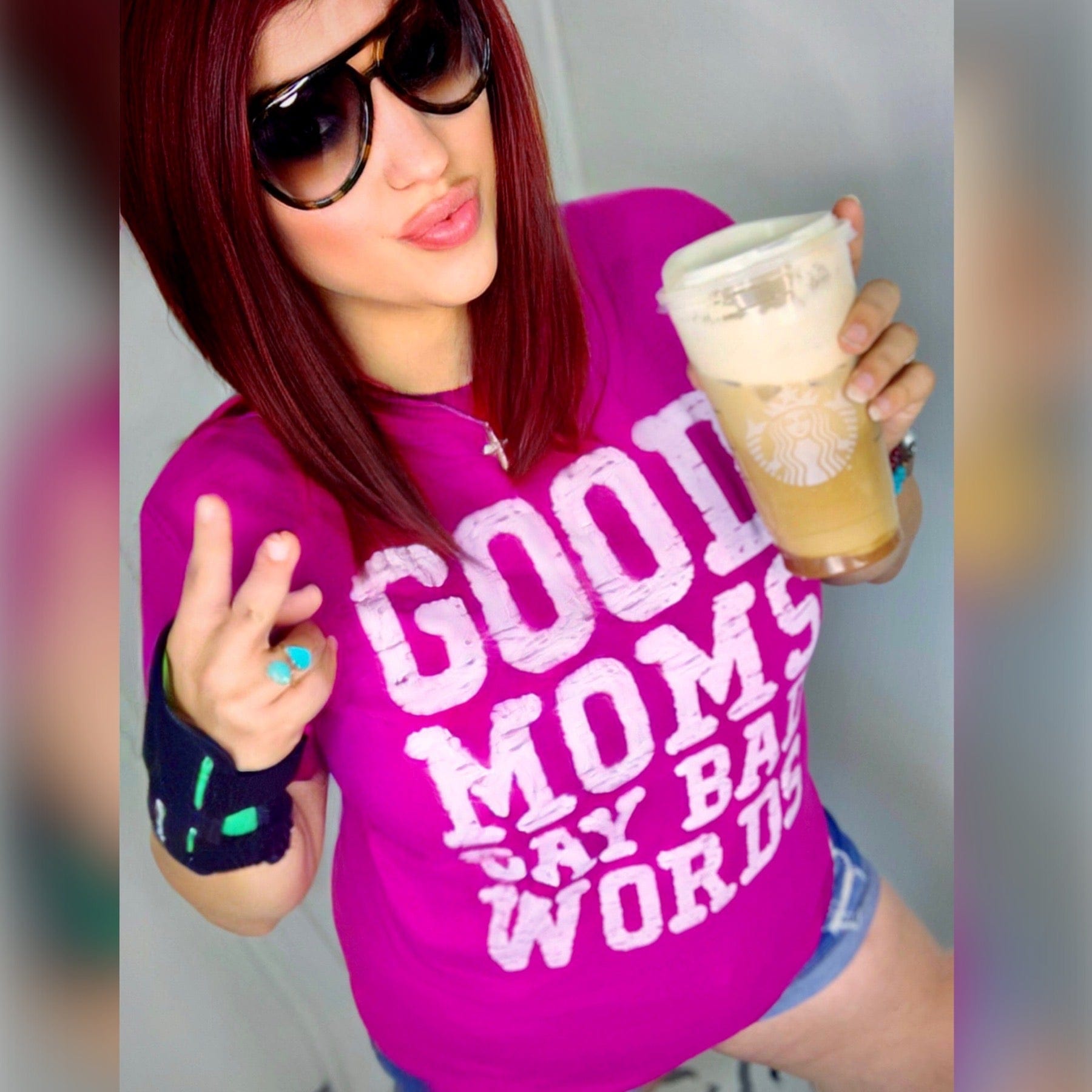 Good Moms Say Bad Words Graphic Tee