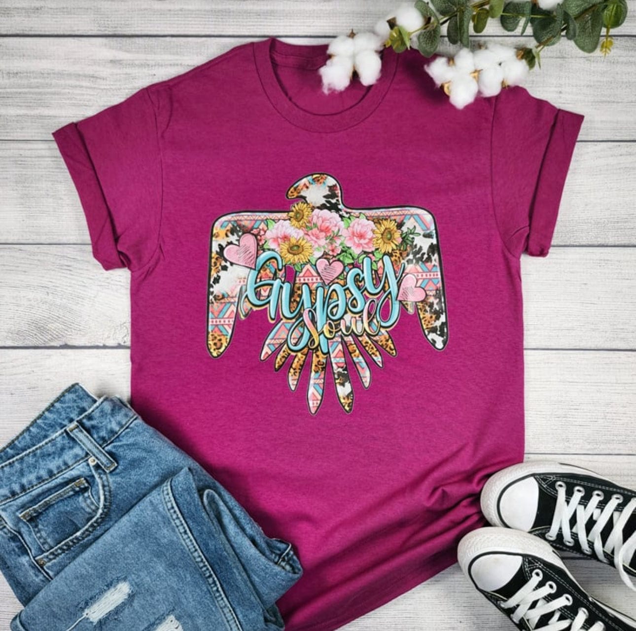 Women - Apparel - Shirts - T-Shirts Gypsy Soul Graphic Tee