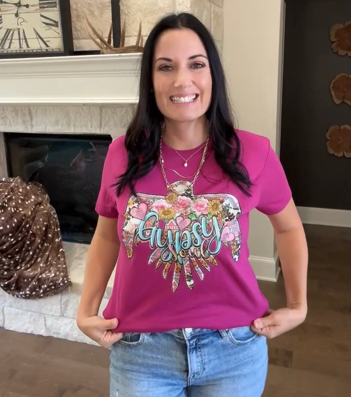 Women - Apparel - Shirts - T-Shirts Gypsy Soul Graphic Tee