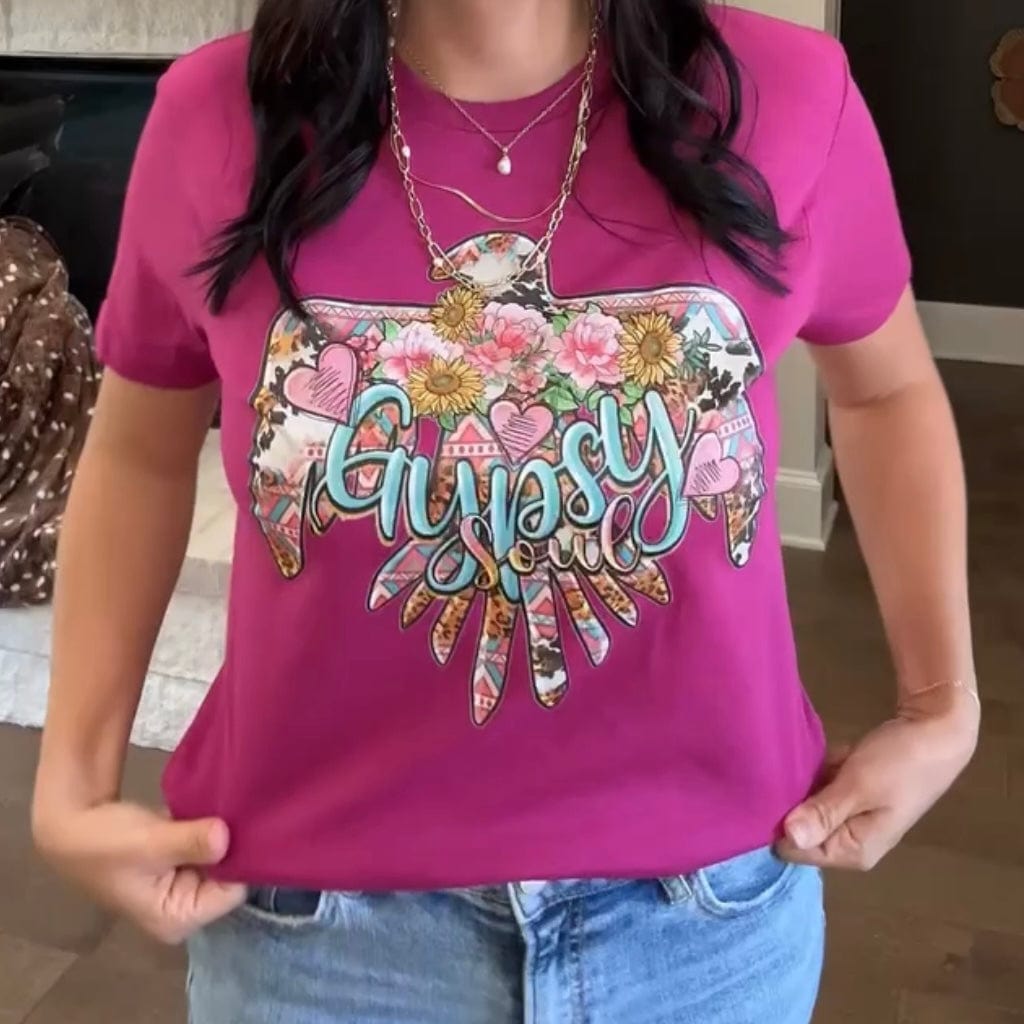Women - Apparel - Shirts - T-Shirts Gypsy Soul Graphic Tee