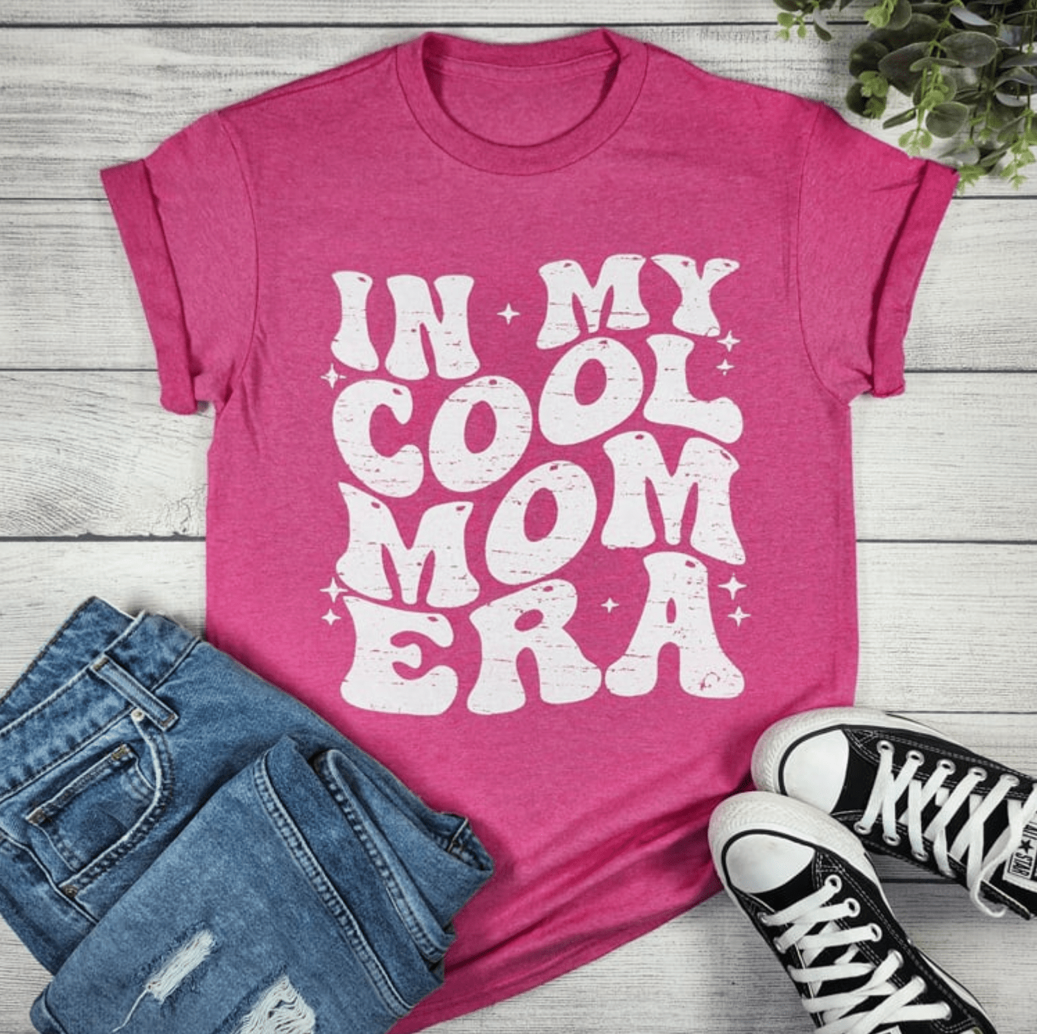 Women - Apparel - Shirts - T-Shirts In My Cool Mom Era Graphic Tee