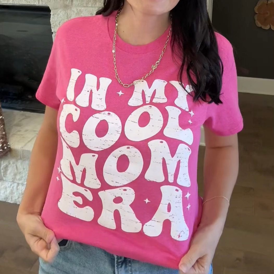 Women - Apparel - Shirts - T-Shirts In My Cool Mom Era Graphic Tee