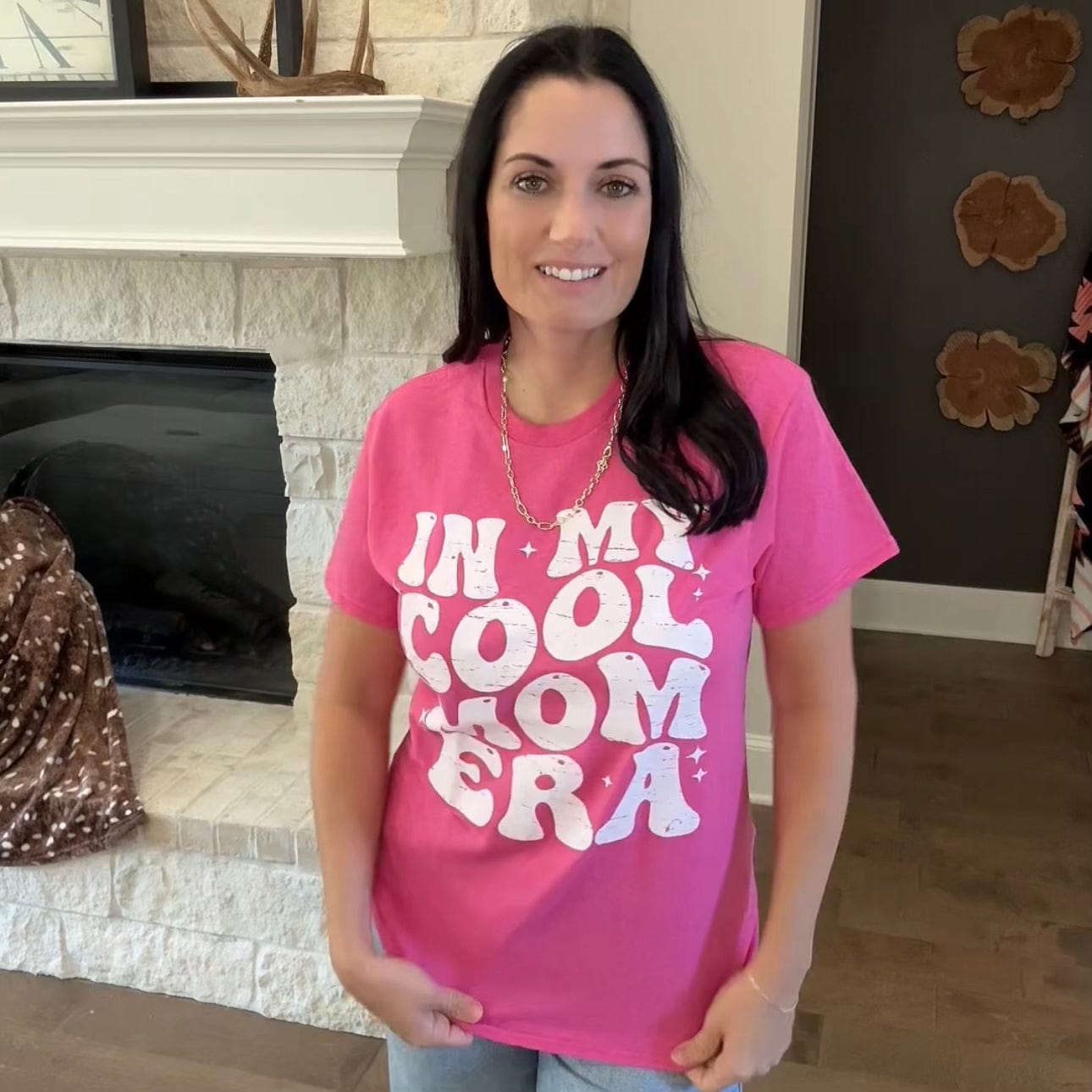 Women - Apparel - Shirts - T-Shirts In My Cool Mom Era Graphic Tee