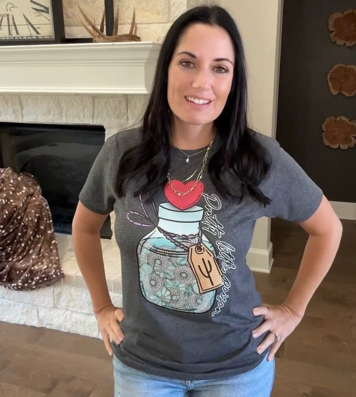 Women - Apparel - Shirts - T-Shirts Pretty Little Things Graphic Tee