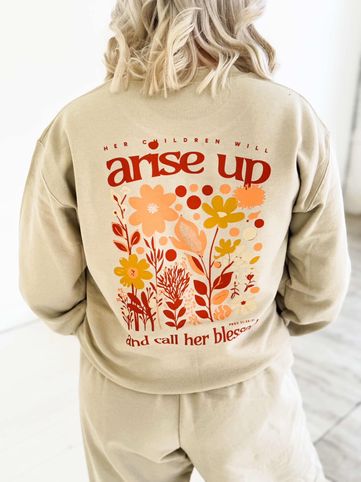 Women - Apparel - Shirts - T-Shirts Arise Up - Blessed Sweat Set