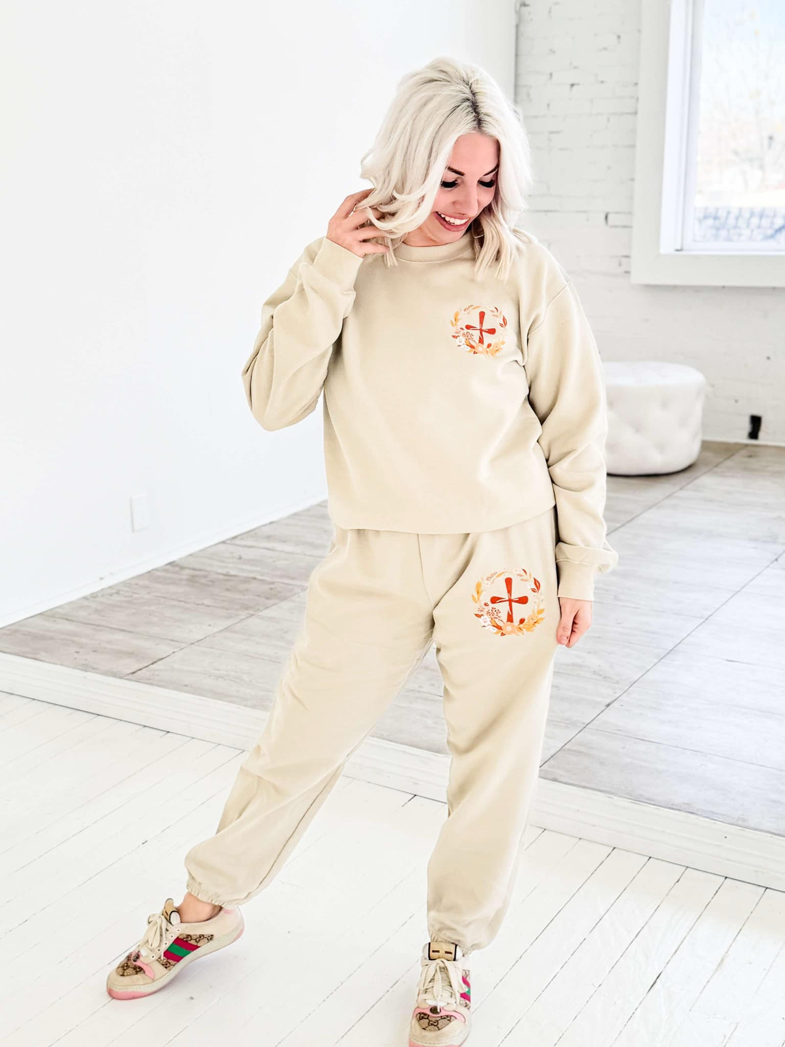 Women - Apparel - Shirts - T-Shirts Arise Up - Blessed Sweat Set