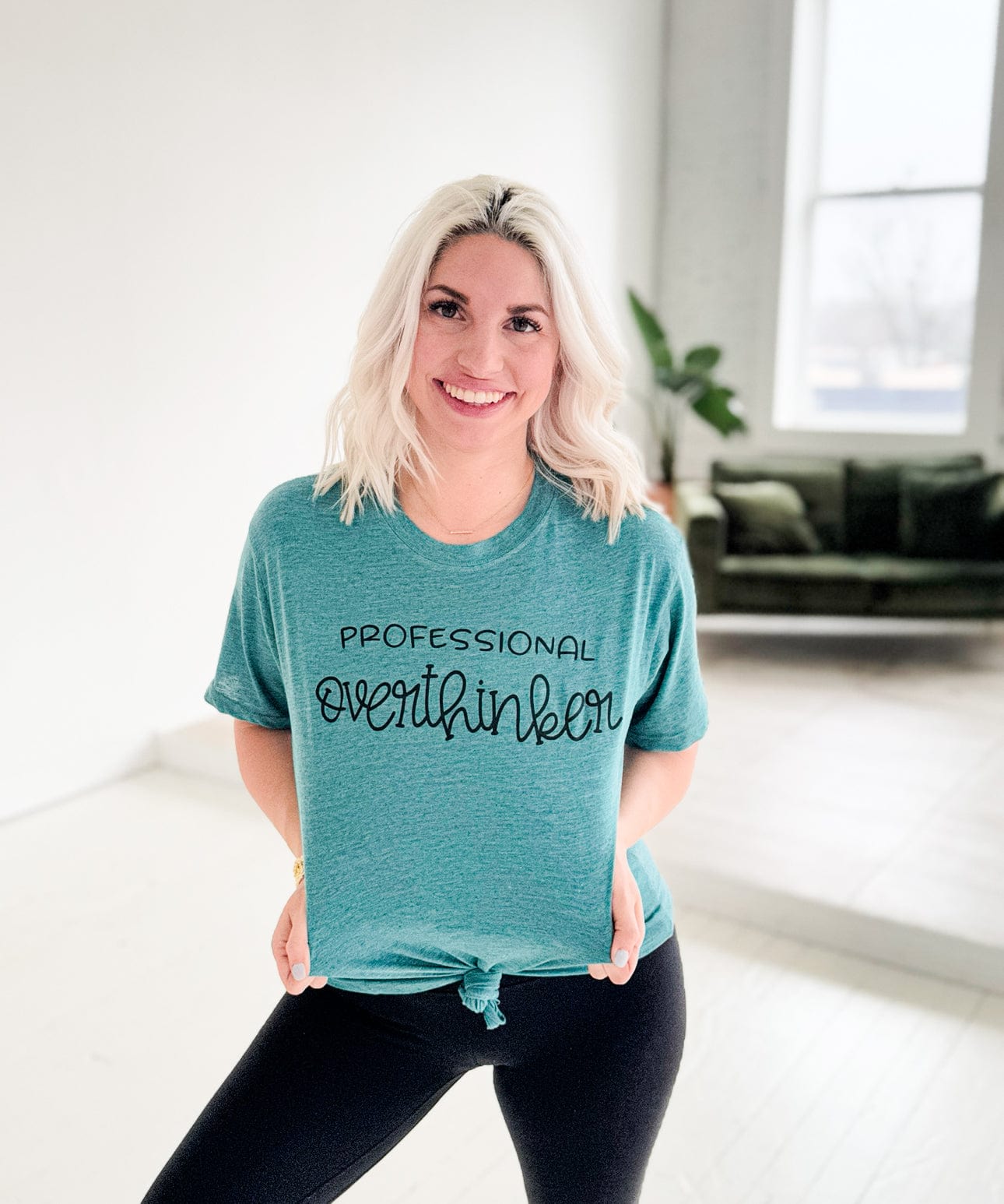 Women - Apparel - Shirts - T-Shirts Professional Overthinker Graphic Tee