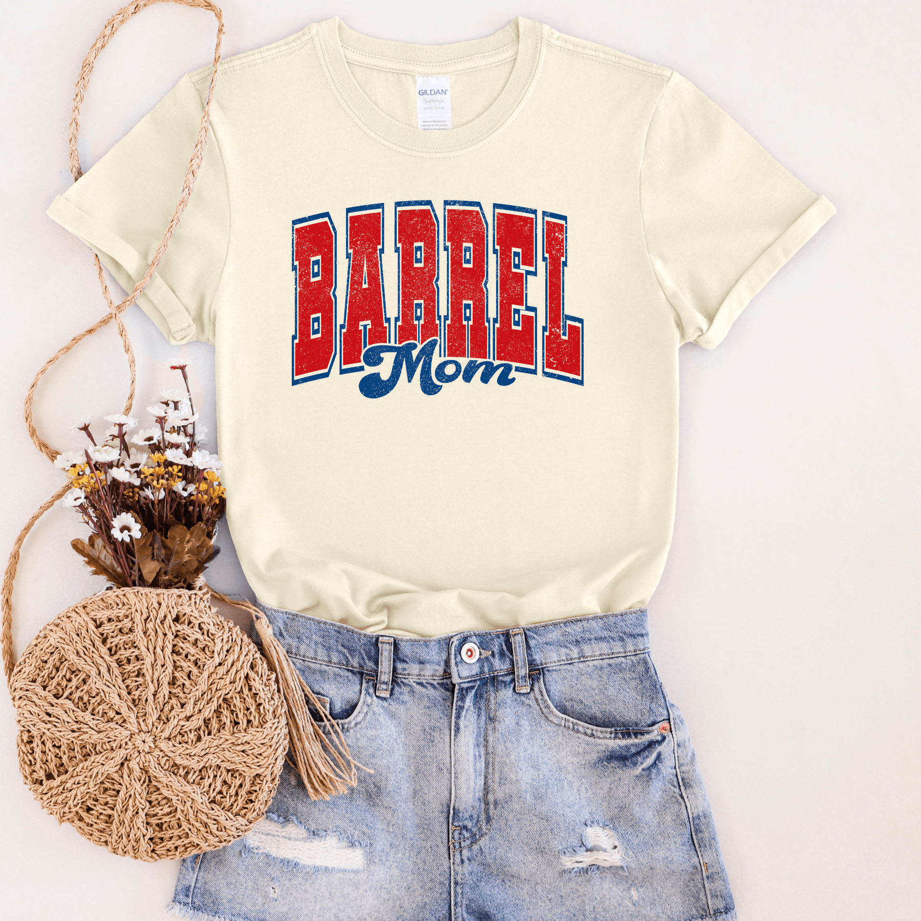 Women - Apparel - Shirts - T-Shirts Barrel Mom Graphic Tee
