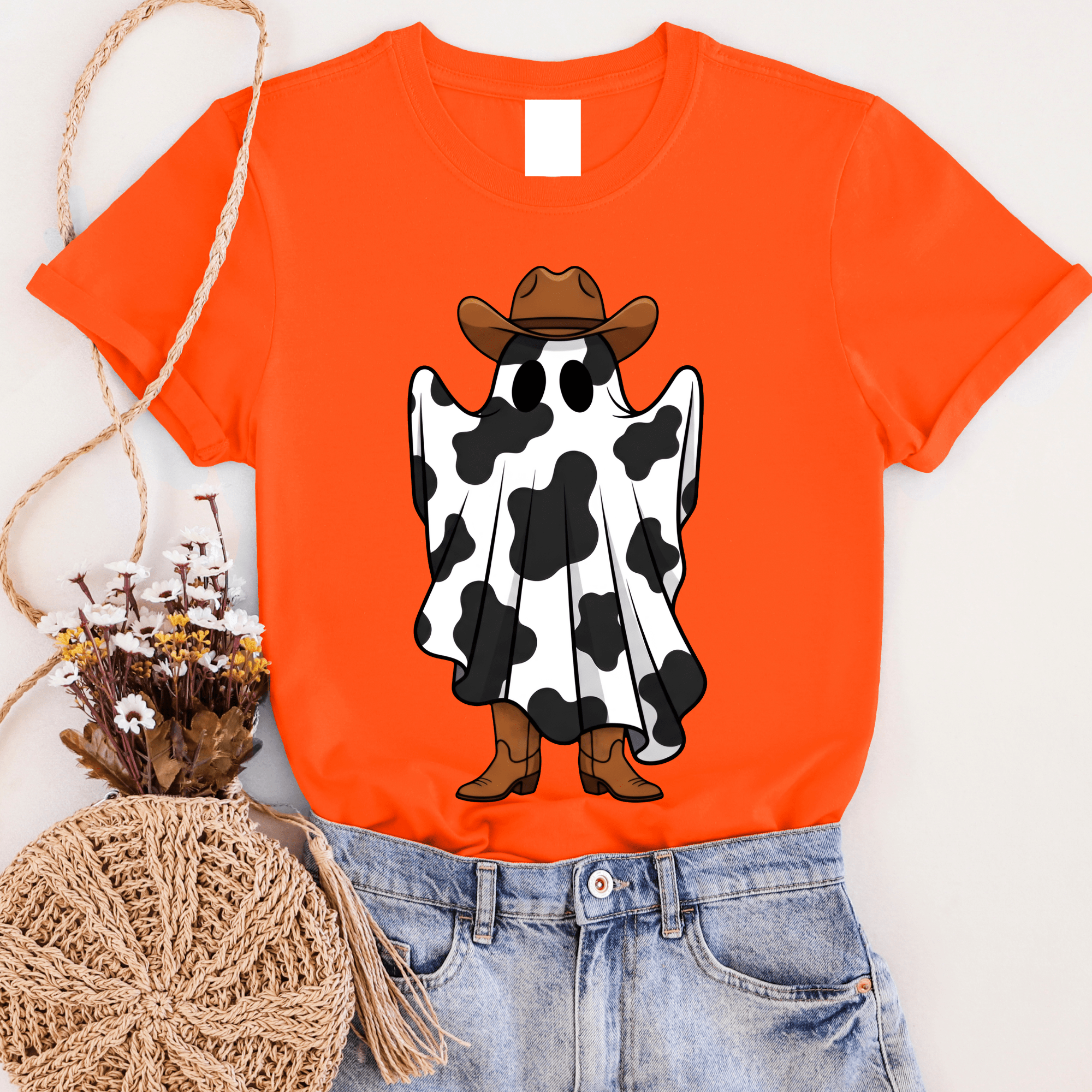 Women - Apparel - Shirts - T-Shirts Cowboy Ghost Graphic Tee