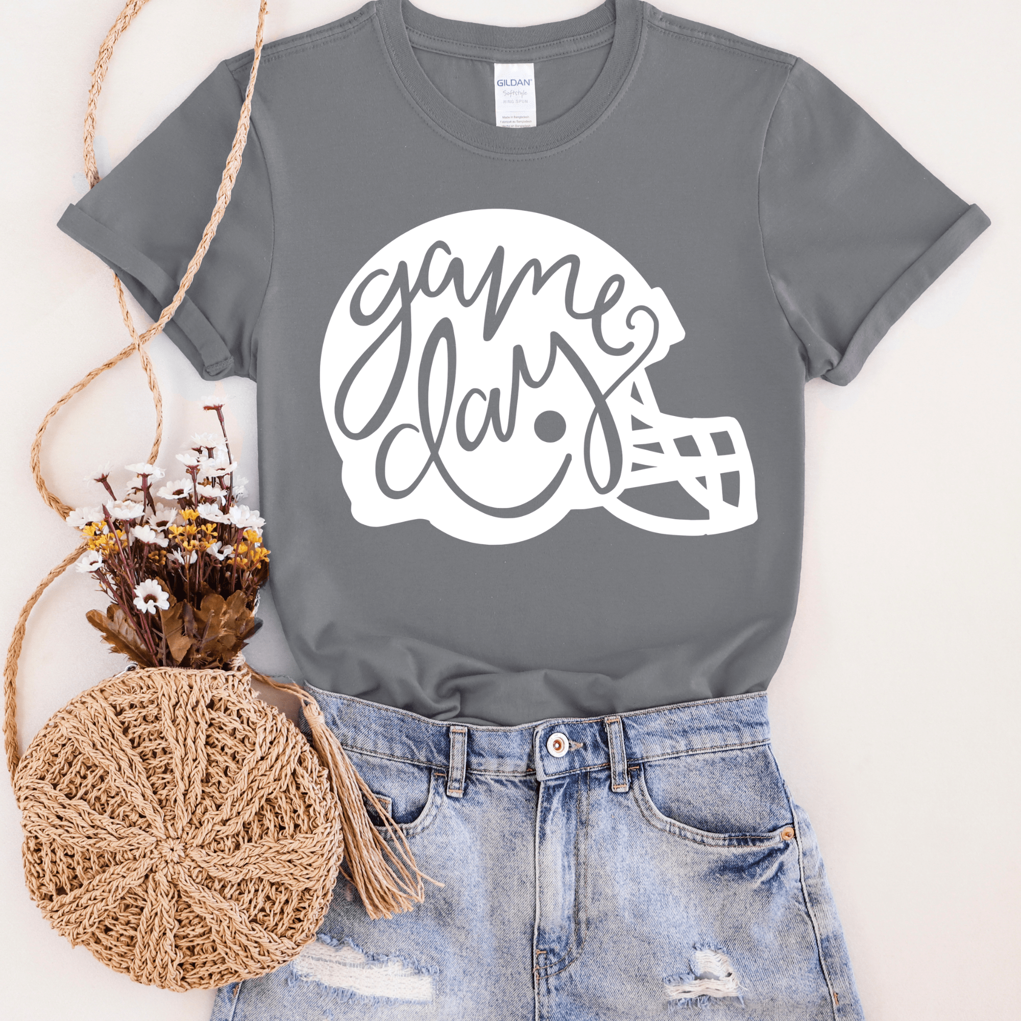 Women - Apparel - Shirts - T-Shirts Gameday Helmet Graphic Tee