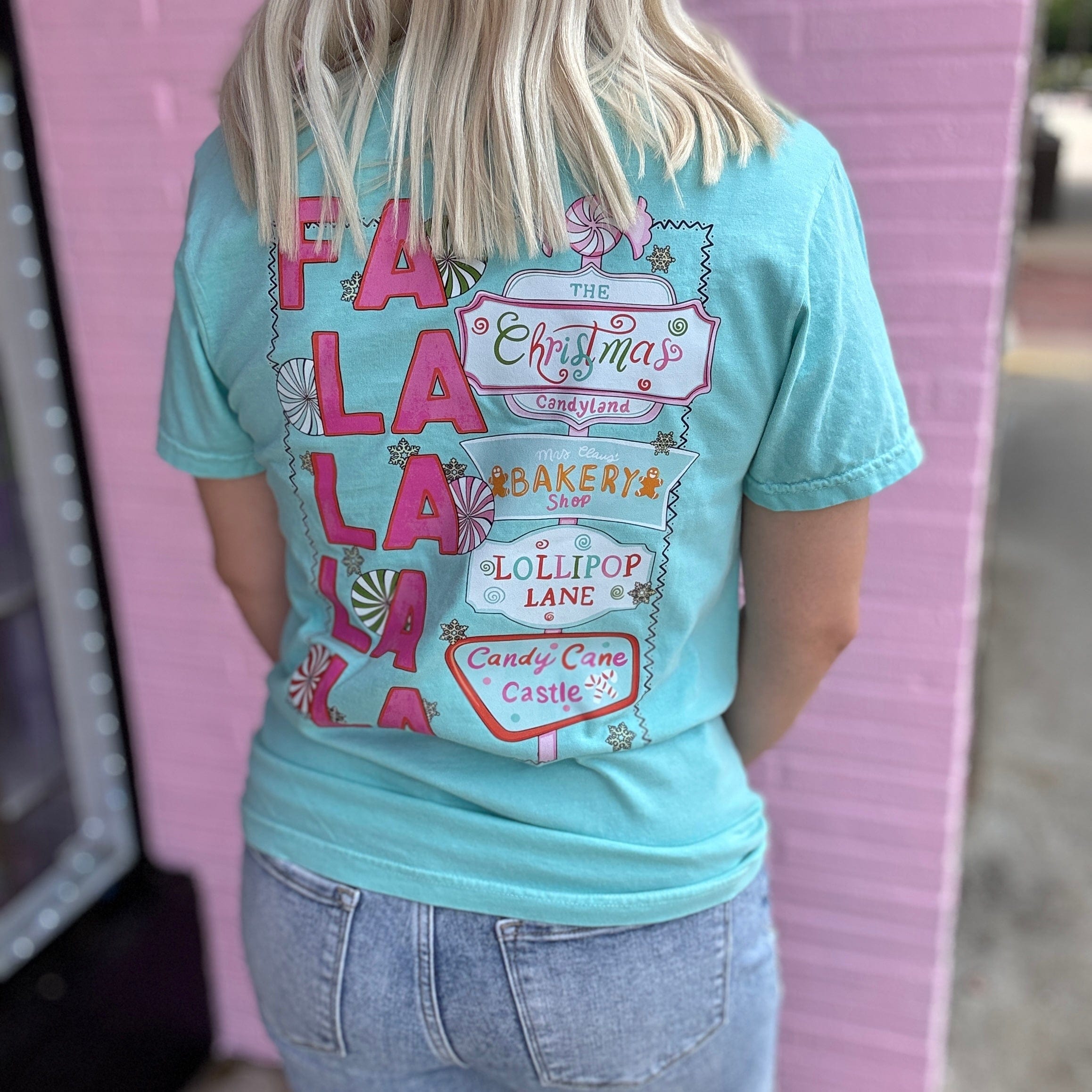 Women - Apparel - Shirts - T-Shirts Gingerbread Bakery Pocket Graphic Tee