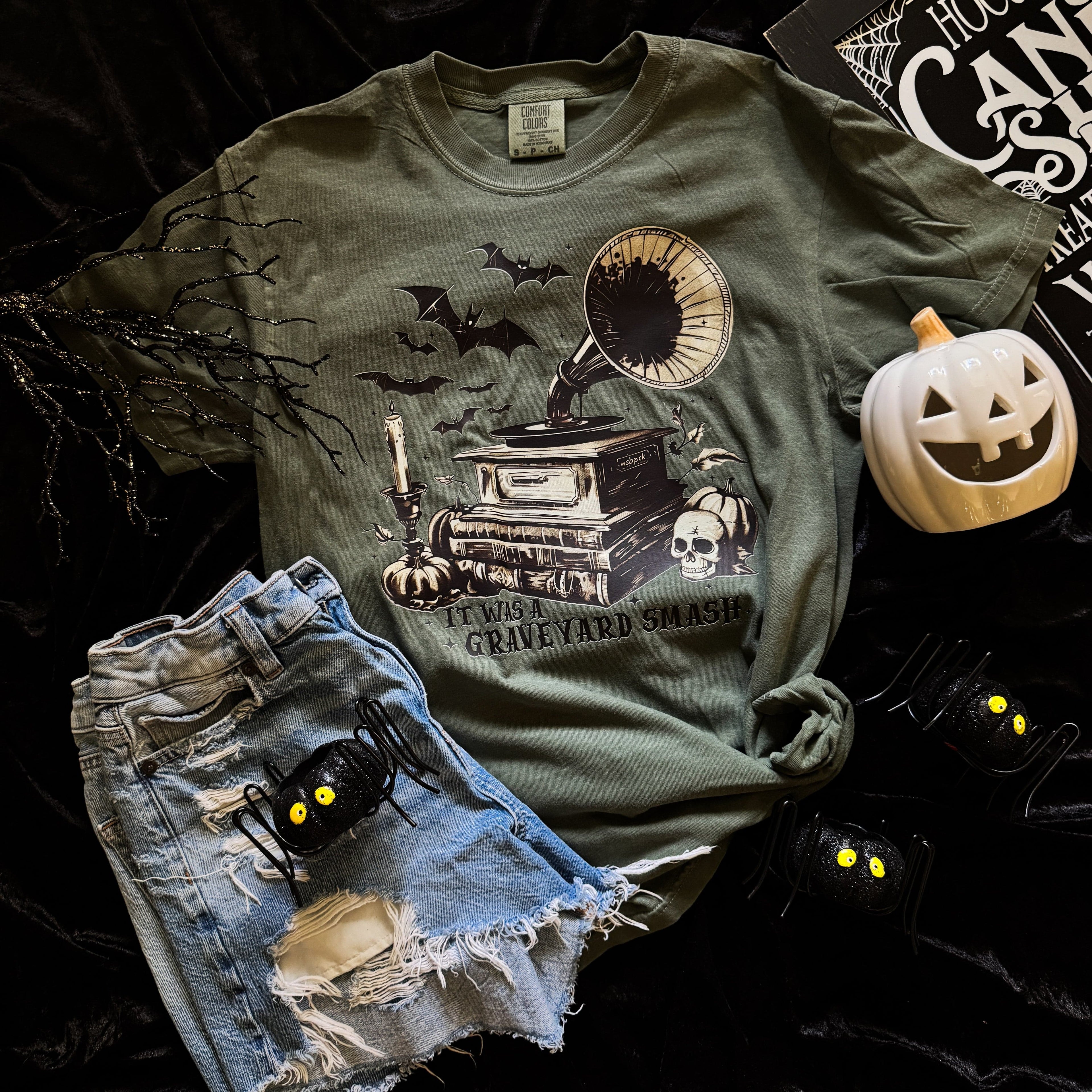 Women - Apparel - Shirts - T-Shirts It Was A Graveyard Smash Soft Graphic Tee