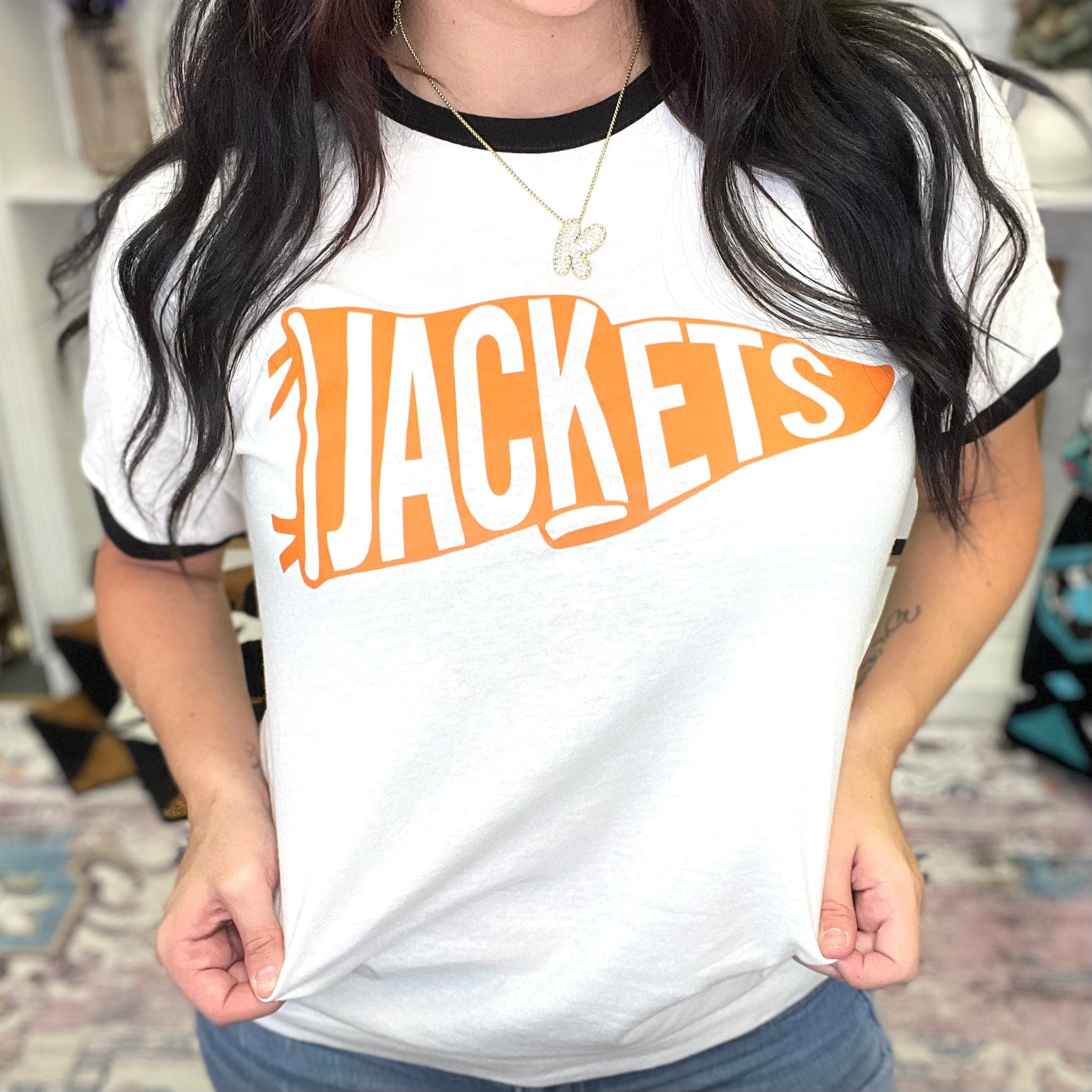 Women - Apparel - Shirts - T-Shirts Jackets Flag Graphic Tee