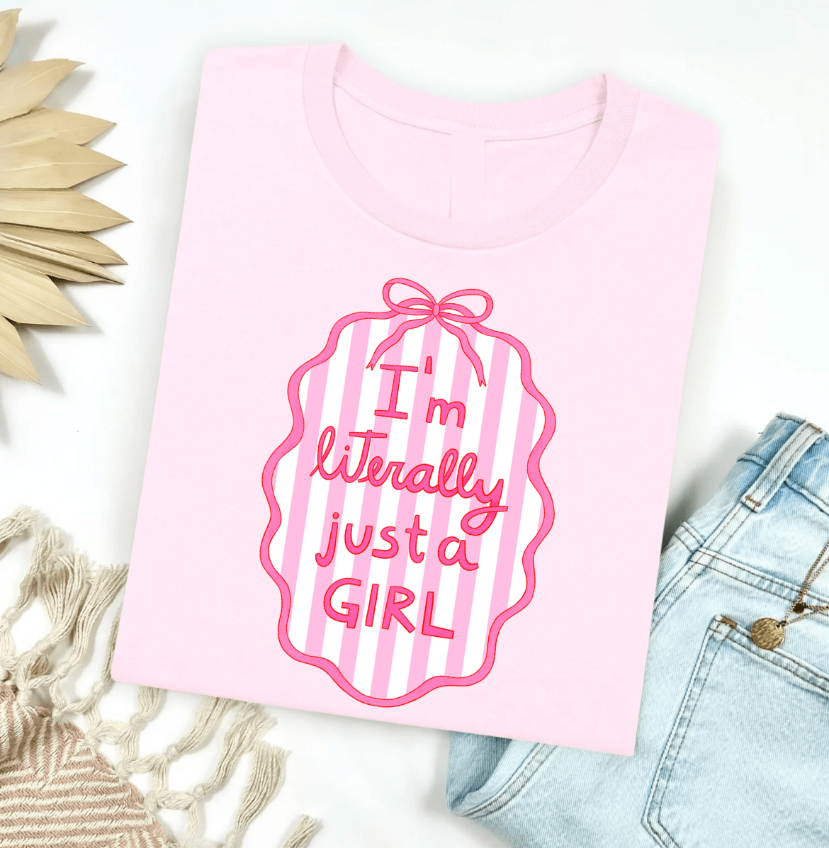 Women - Apparel - Shirts - T-Shirts Just a Girl Graphic Tee