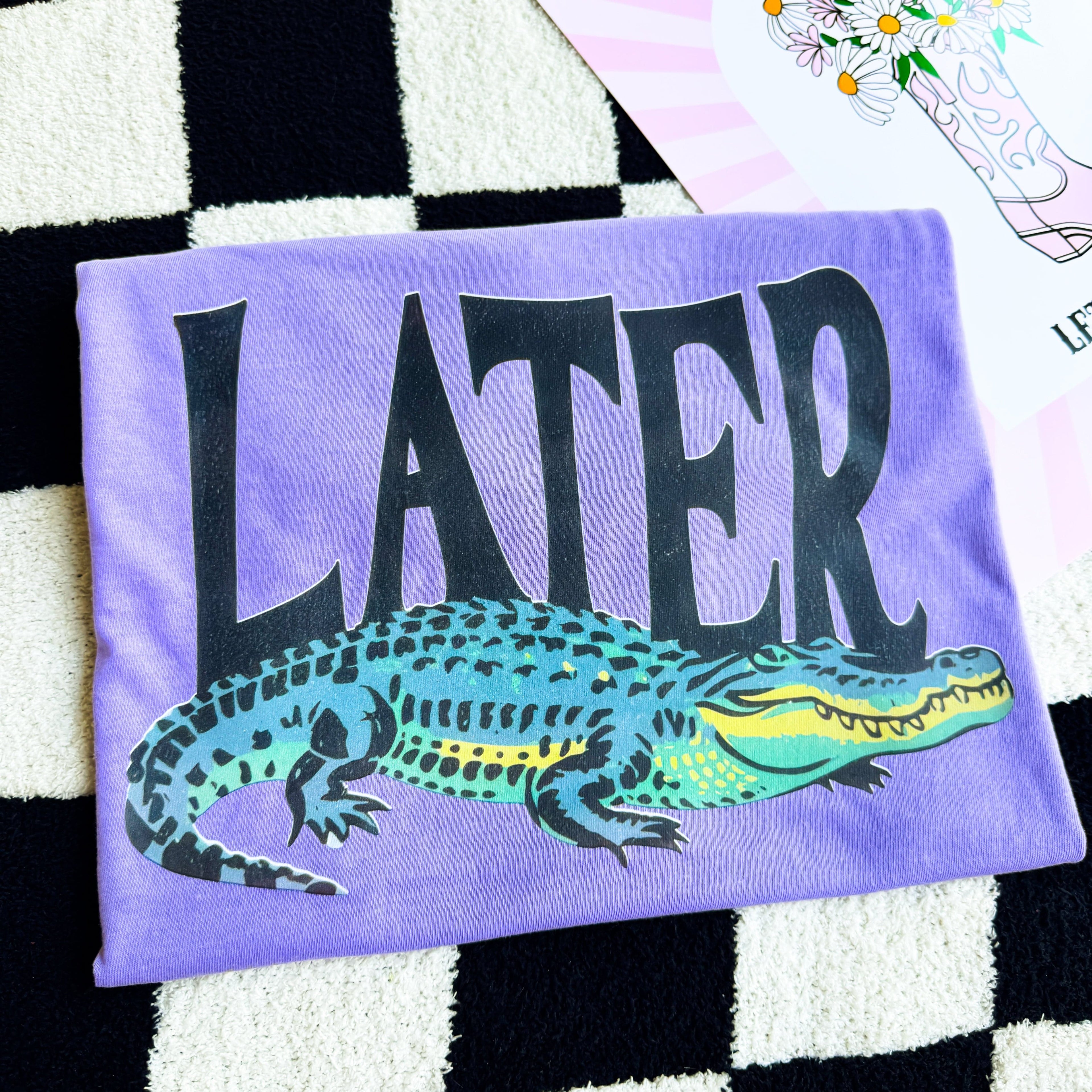 Women - Apparel - Shirts - T-Shirts Later Gator Graphic Tee