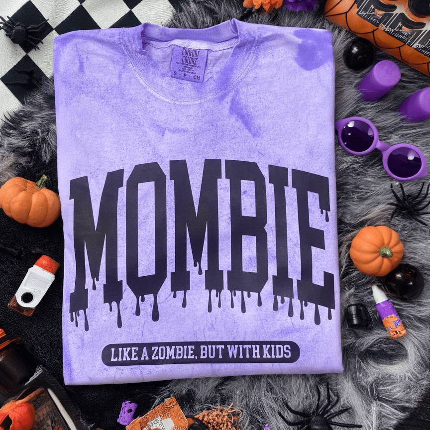 Women - Apparel - Shirts - T-Shirts Mombie Acid Wash Graphic Tee