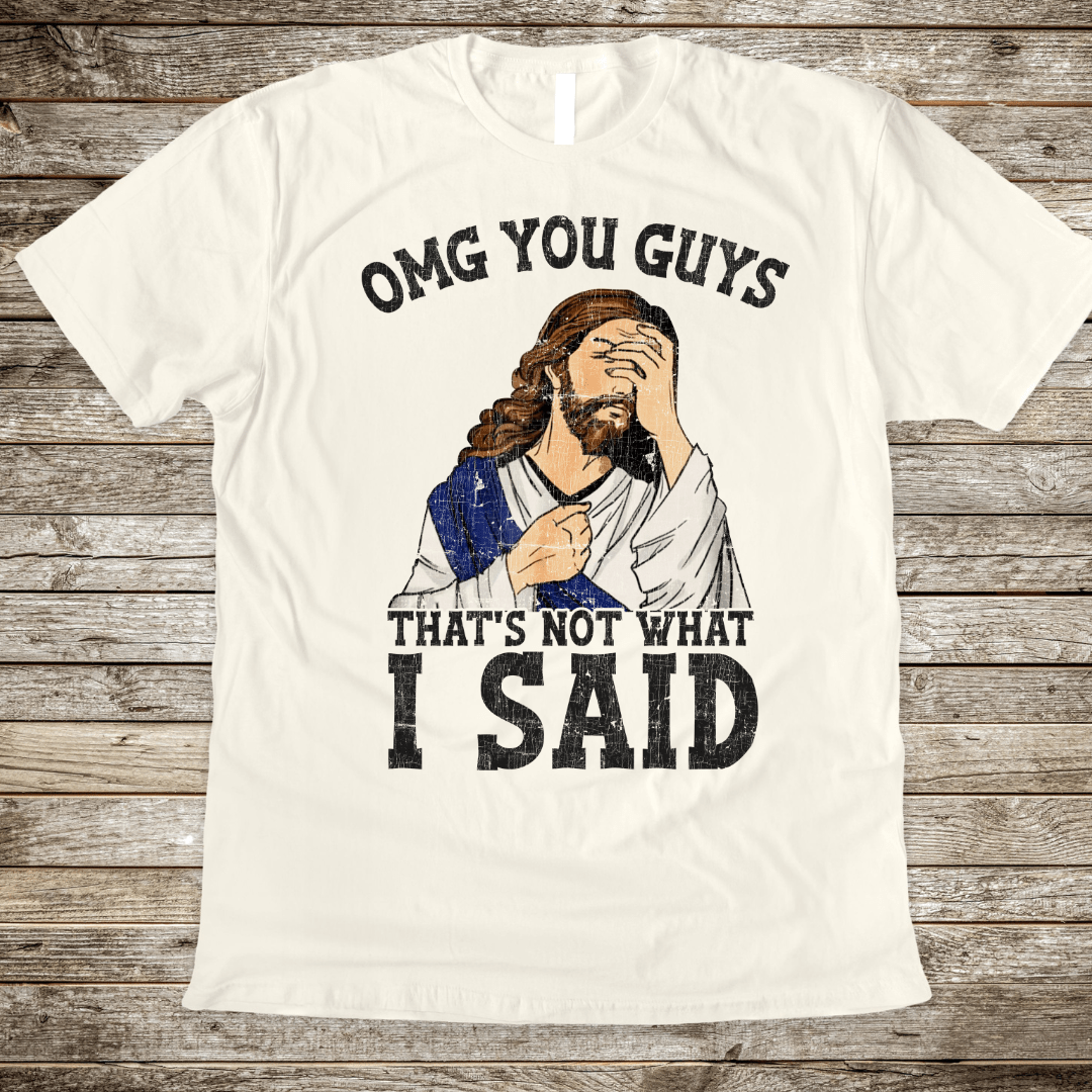 Women - Apparel - Shirts - T-Shirts OMG You Guys Graphic Tee