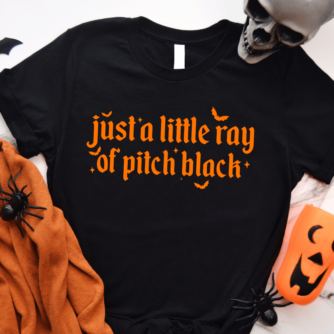 Women - Apparel - Shirts - T-Shirts Ray Of Pitch Black Graphic Tee DEAL OF THE WEEK