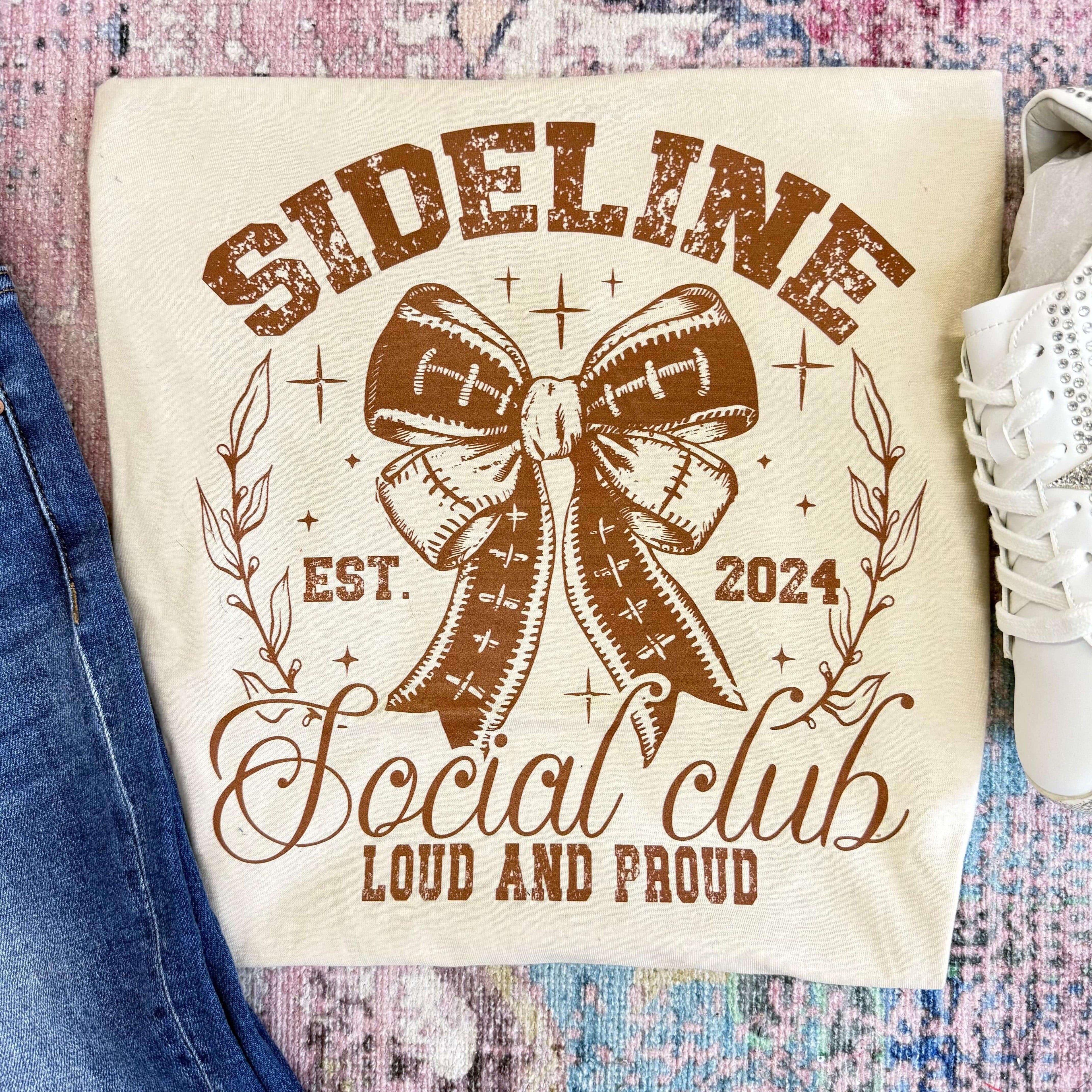 Women - Apparel - Shirts - T-Shirts Sideline Social Club Graphic Tee