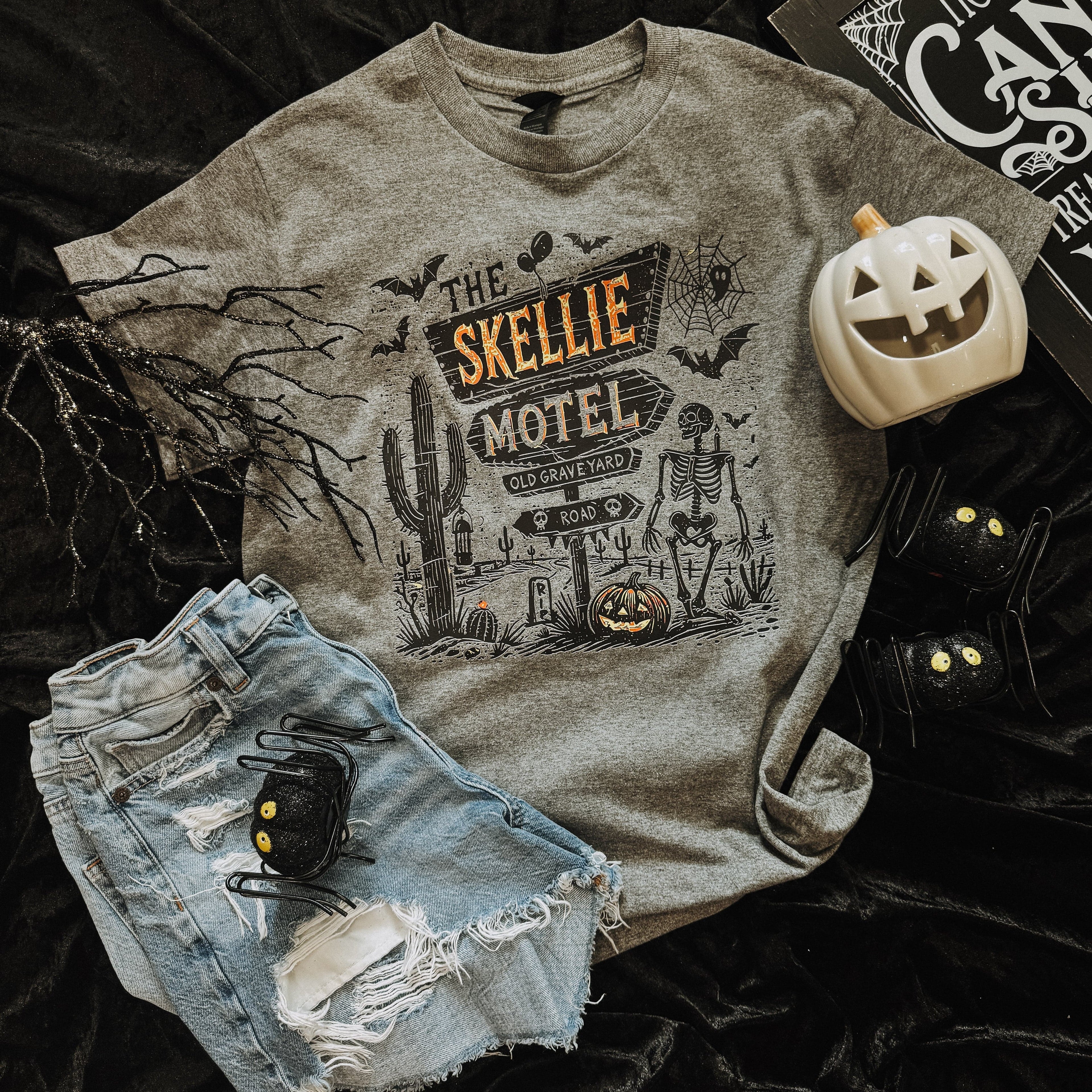 Women - Apparel - Shirts - T-Shirts Skellie Motel Soft Graphic Tee