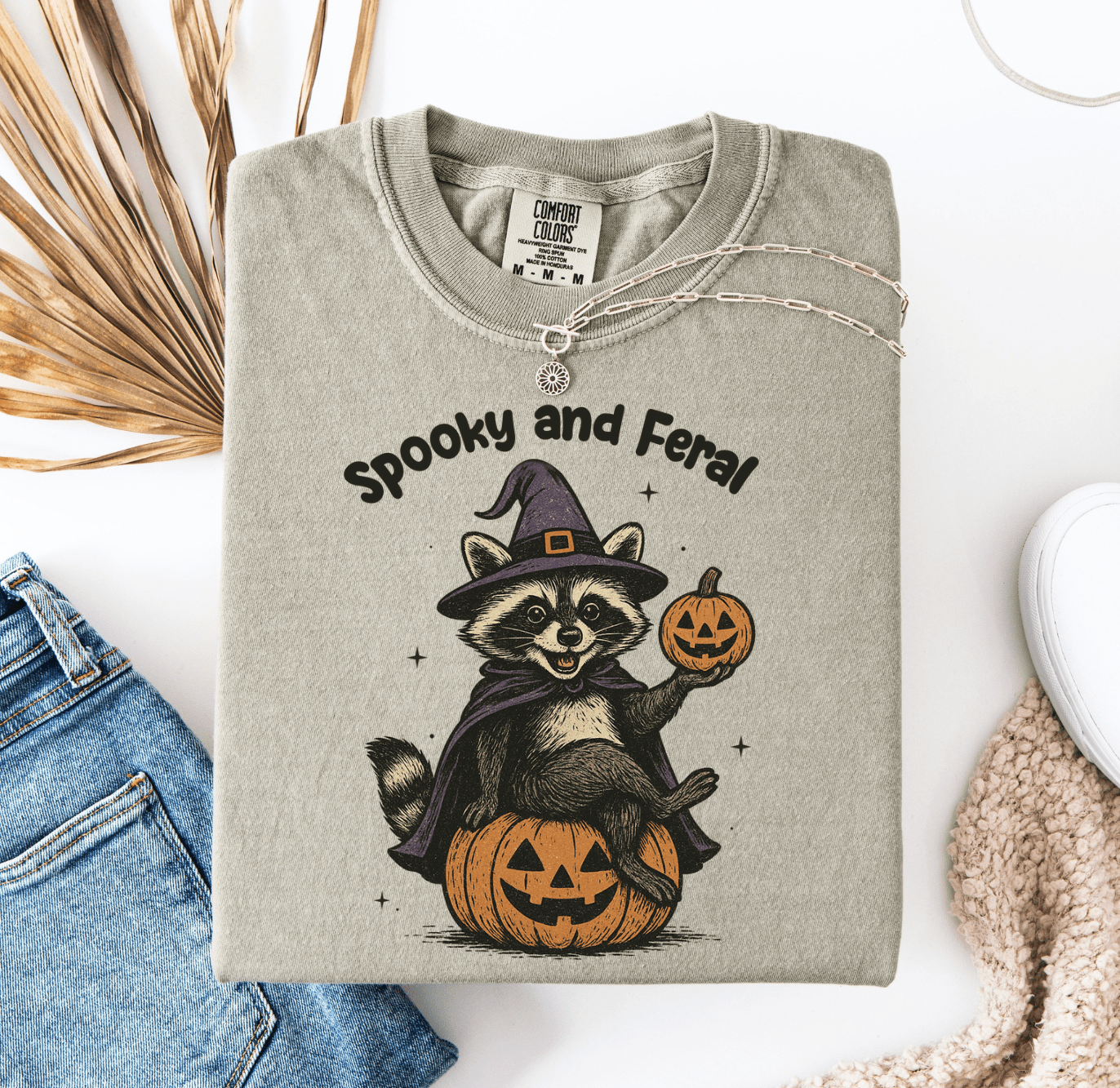 Women - Apparel - Shirts - T-Shirts Spooky and Feral Graphic Tee