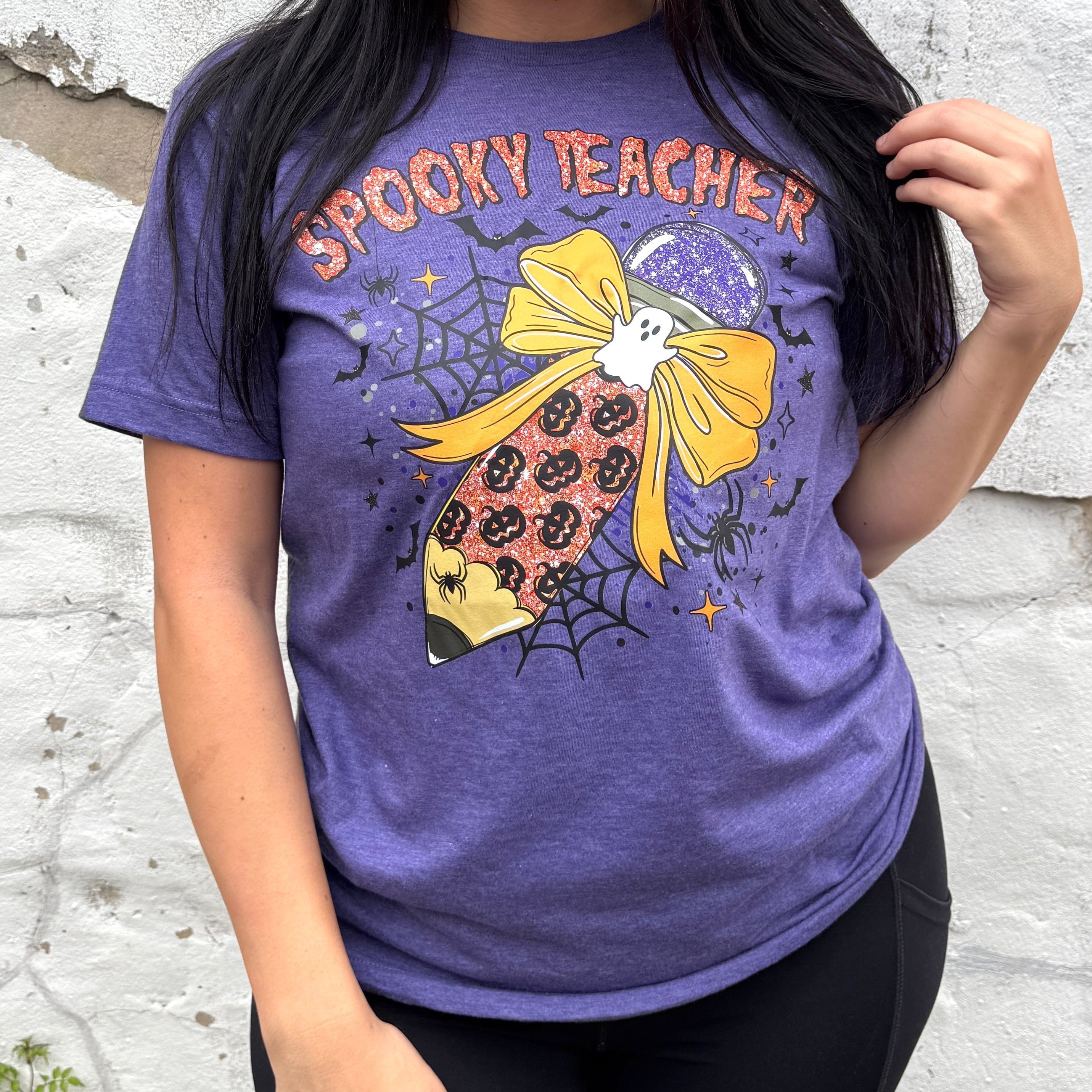Women - Apparel - Shirts - T-Shirts Spooky Teacher Soft Graphic Tee