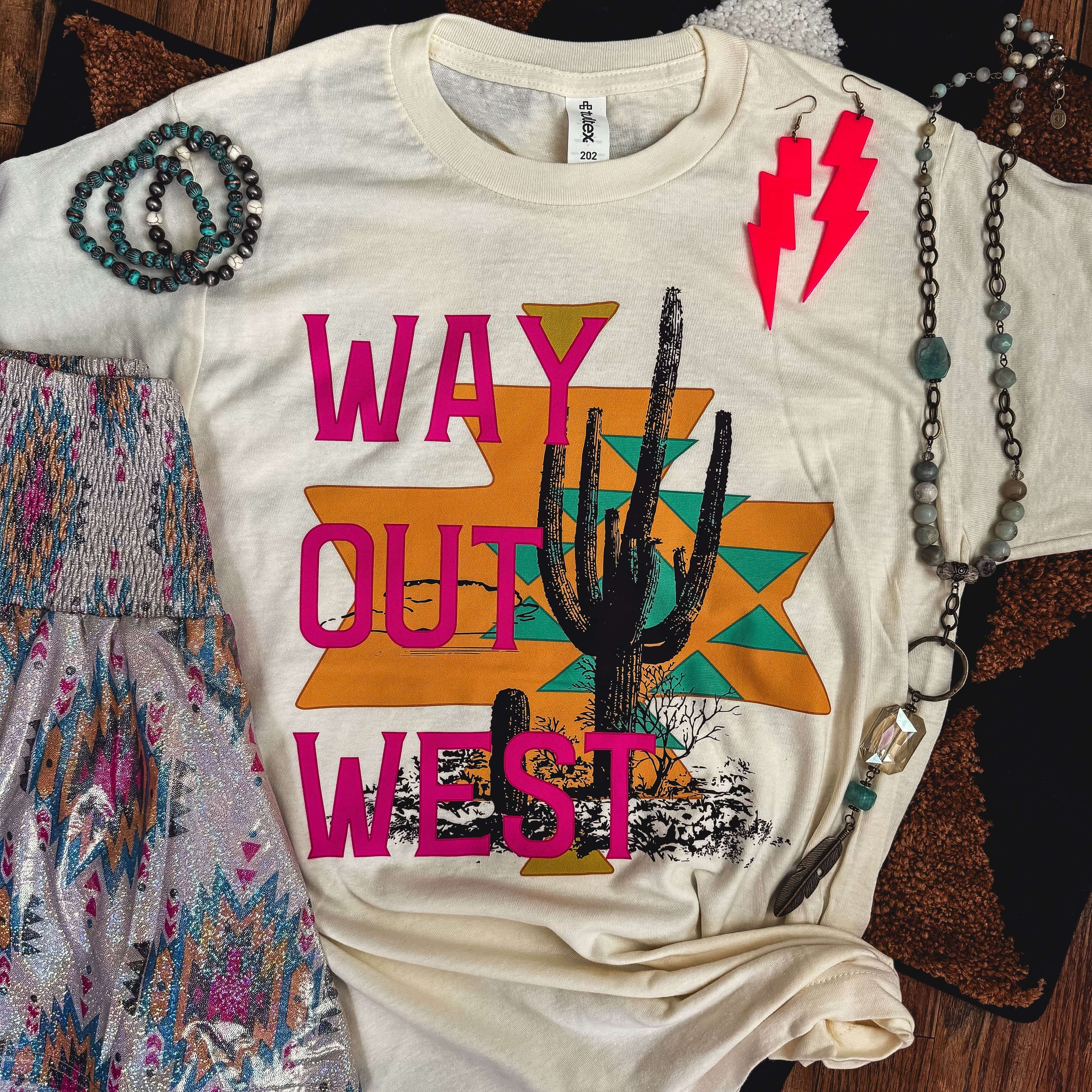 Women - Apparel - Shirts - T-Shirts Way Out West Desert Soft Graphic Tee