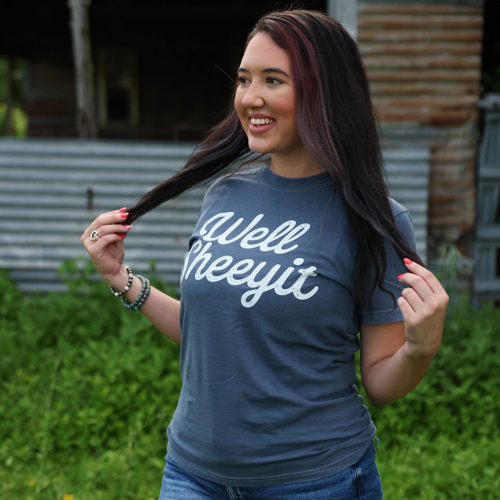 Women - Apparel - Shirts - T-Shirts Well Sheeyit Soft Graphic Tee