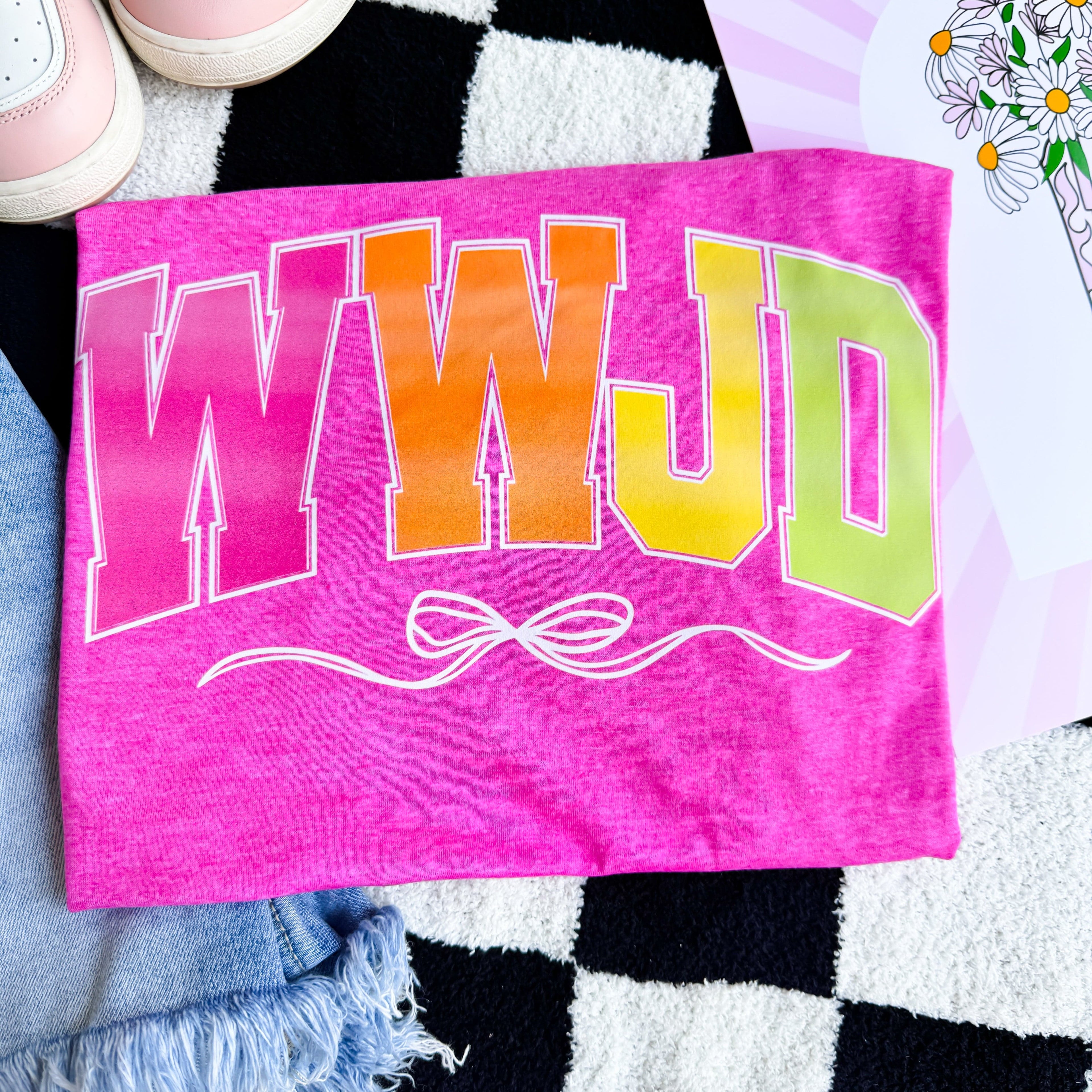 Women - Apparel - Shirts - T-Shirts WWJD Graphic Tee