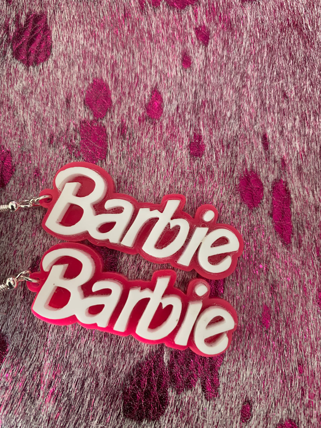 Barbie Hoop Earrings