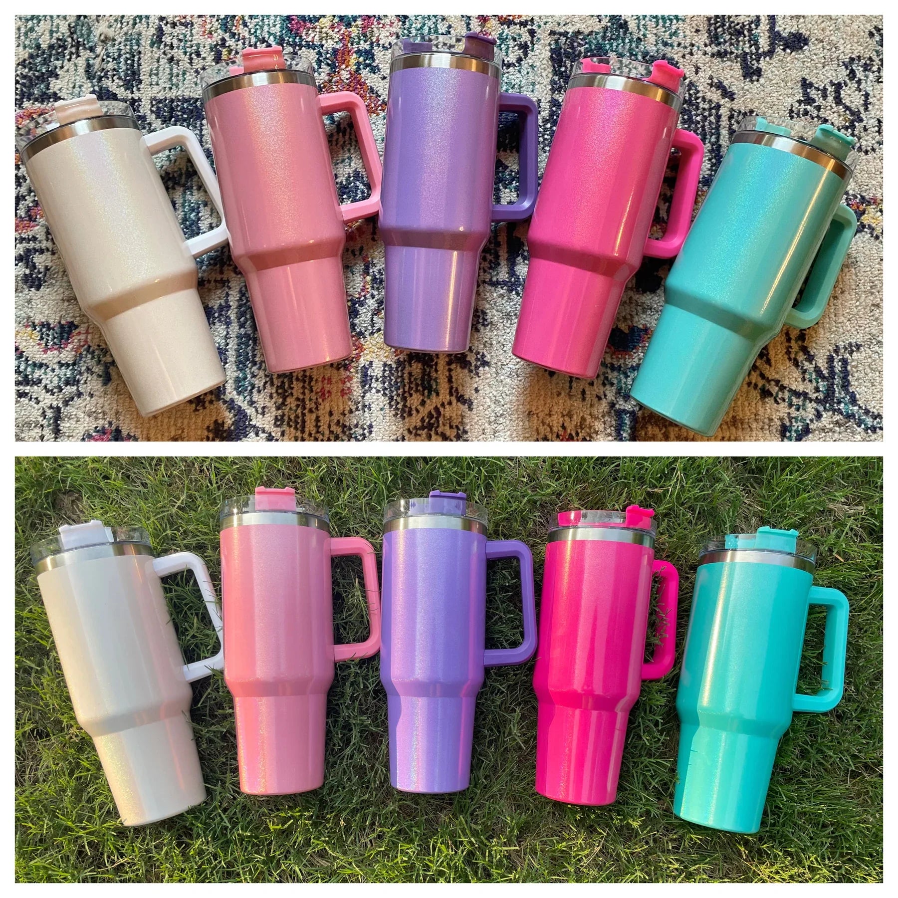 Accessories Insulated Shimmer Tumbler in Five Colors