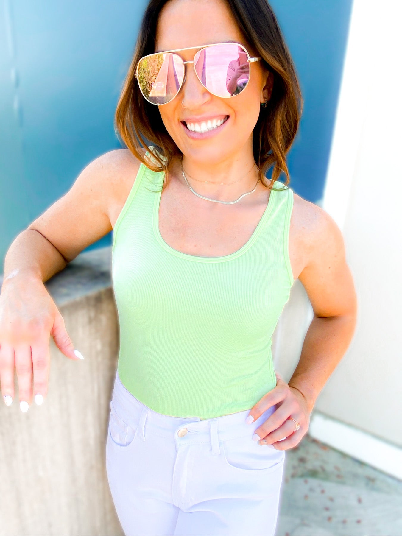 Emma Everyday Ribbed Bodysuit - Girl Code Couture