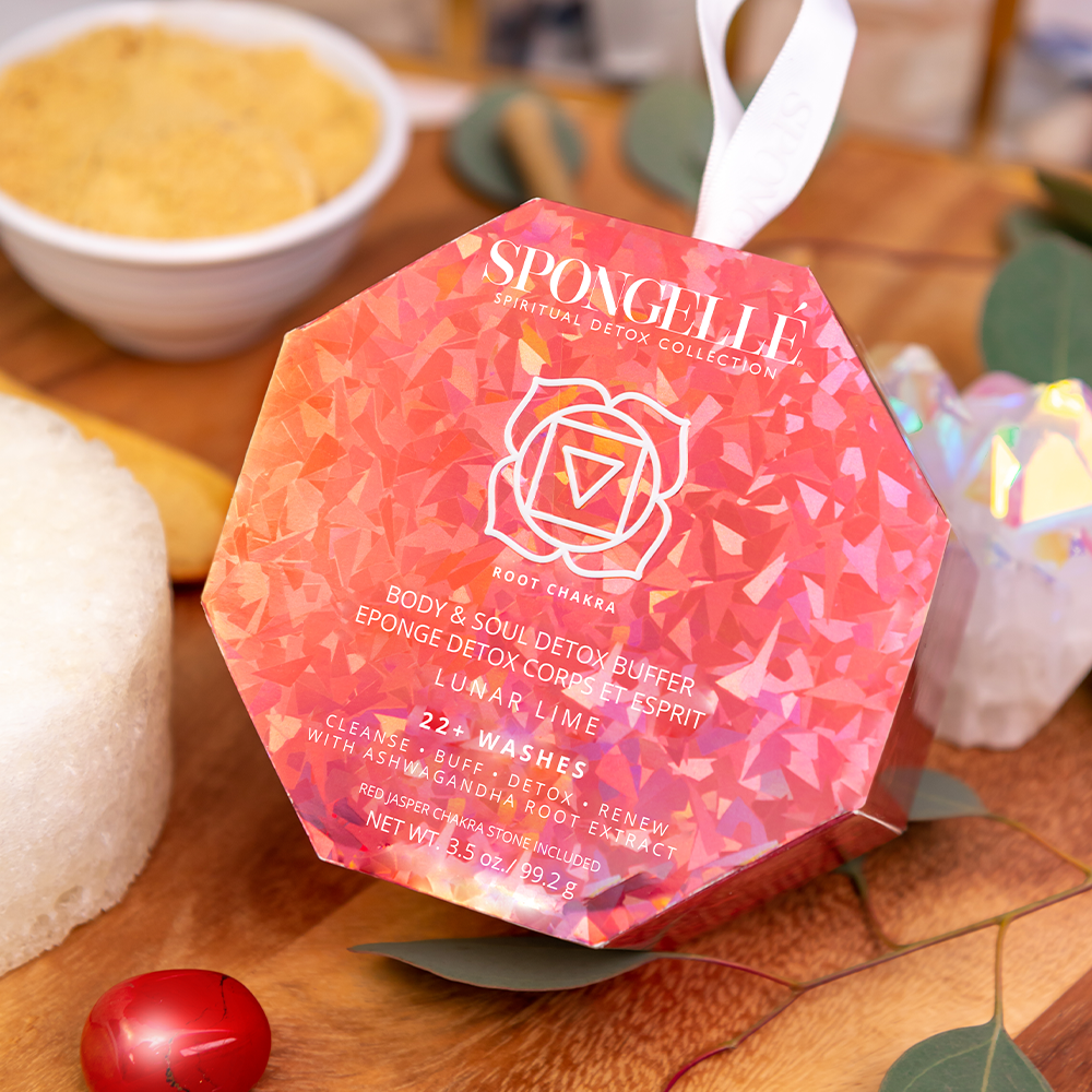 Body Wash Infused Buffer Lunar Lime | Spiritual Detox (Red Jasper)