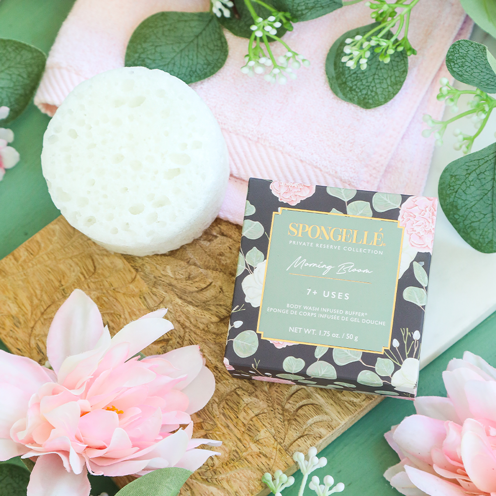 Body Wash Infused Buffer Morning Bloom | Spongette