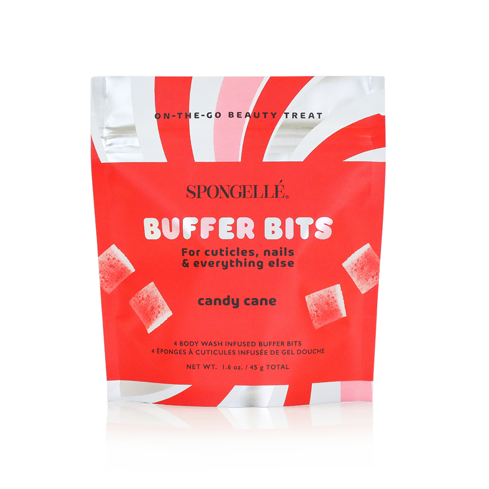 Pedi Buffer Candy Cane | Holiday PediPOP! Buffer Bits