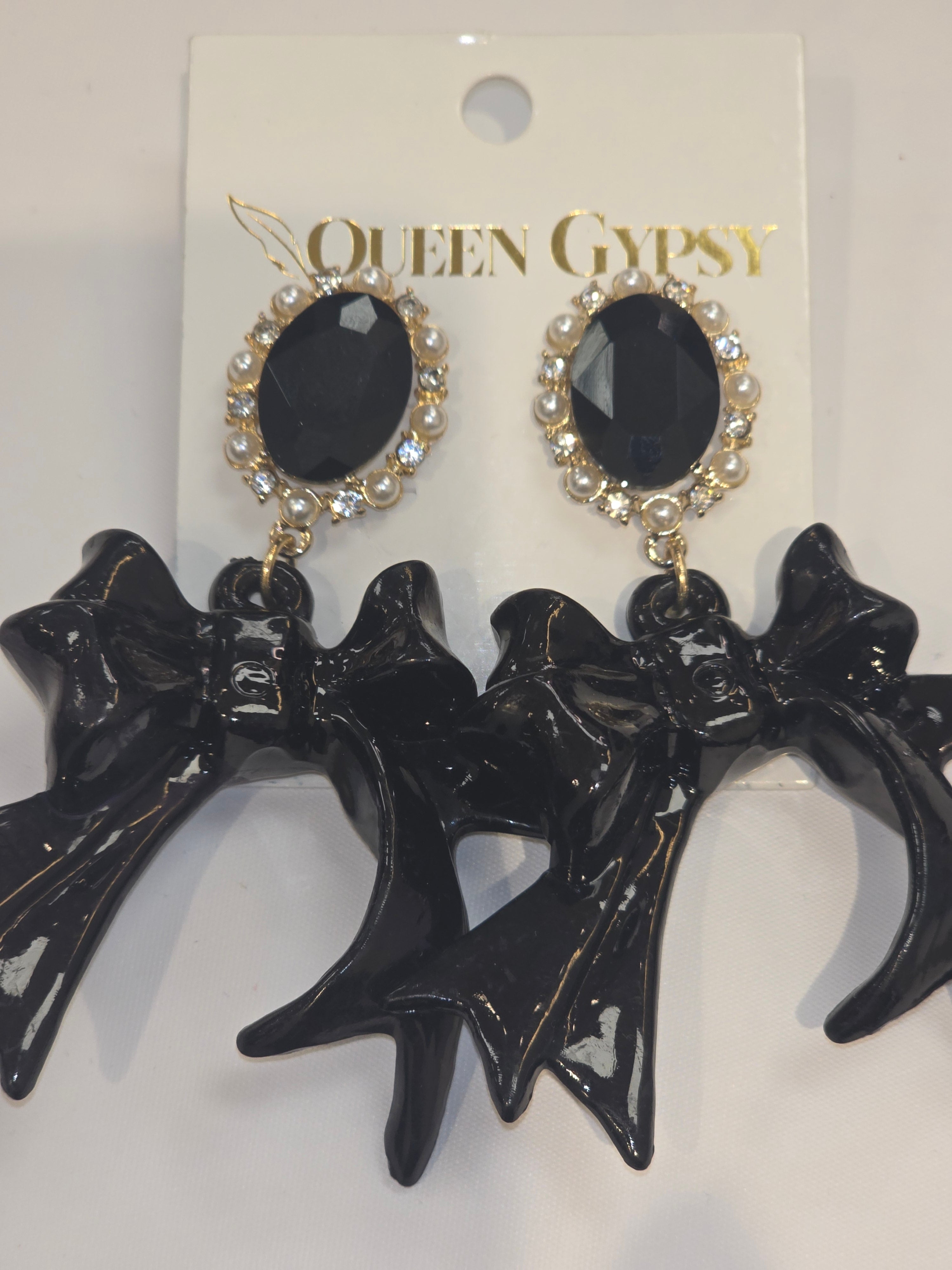 Christmas Bow Earrings