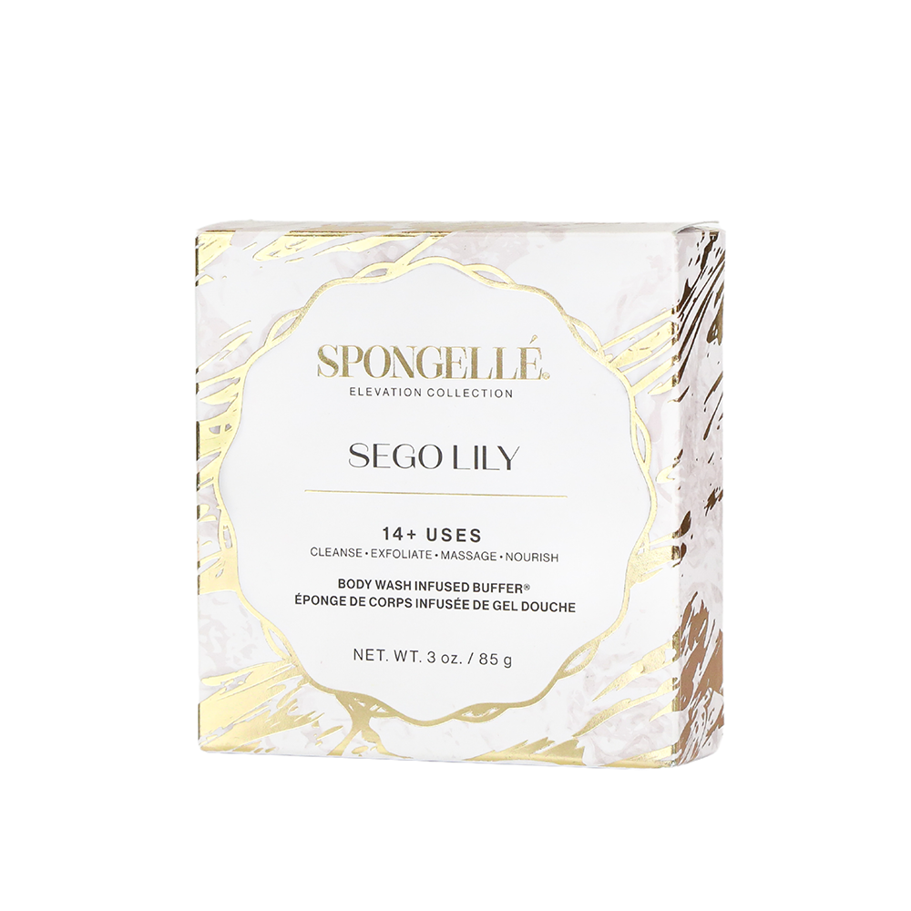 Body Wash Infused Buffer Sego Lily | Elevation Boxed Flower