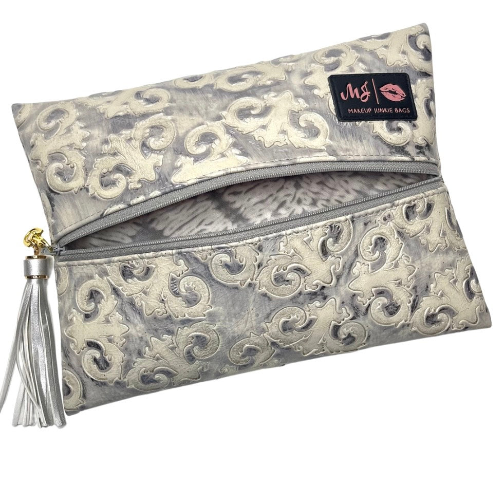 Makeup Junkie Bags Pewter