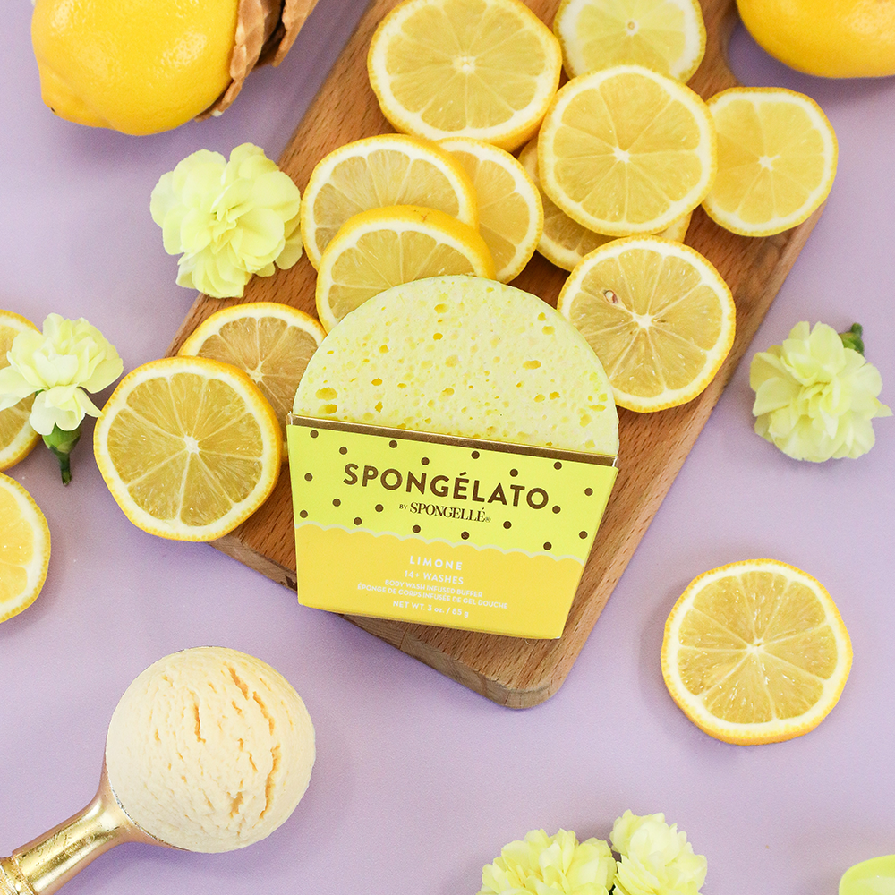 Body Wash Infused Buffer Limone | Spongelato Buffer