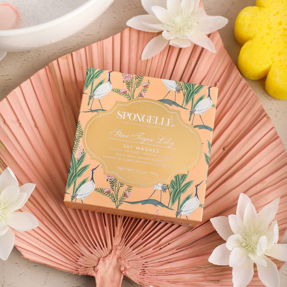 Body Wash Infused Buffer Star Tiger Lily | Art Chinois