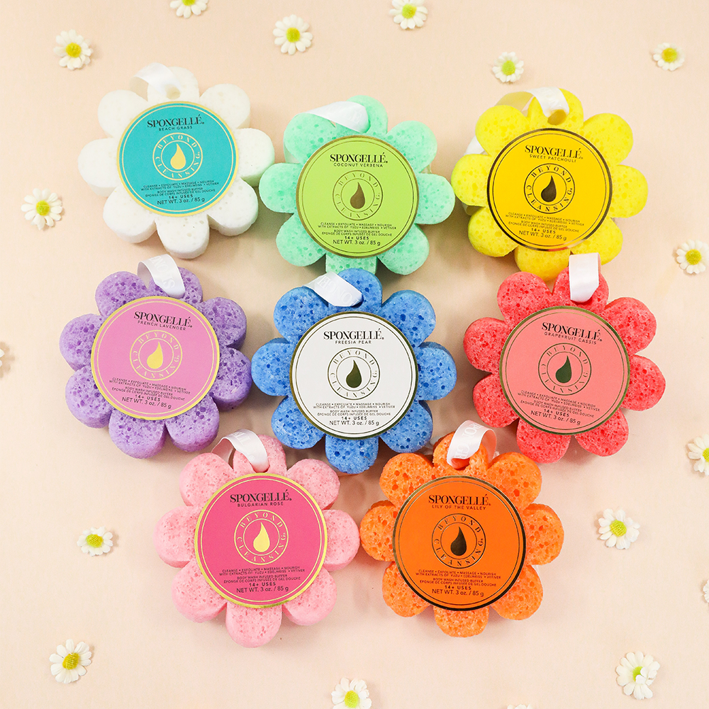 Body Wash Infused Buffer Wild Flower Assorted Pack