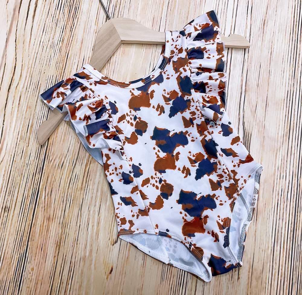 Cow One Piece Swimsuit