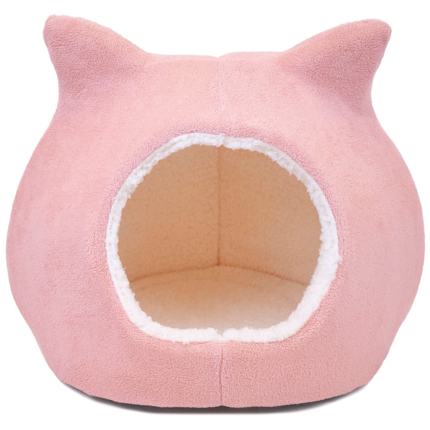 Precious Tails Fleece Cat Ears Pet Dome