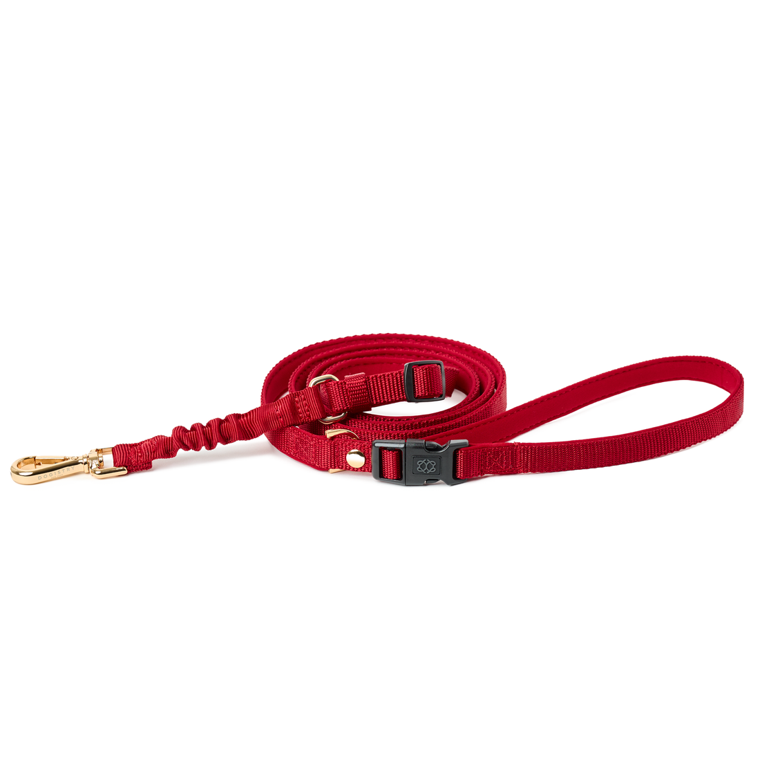 3-in-1 City Dog Leash - Iconic Red