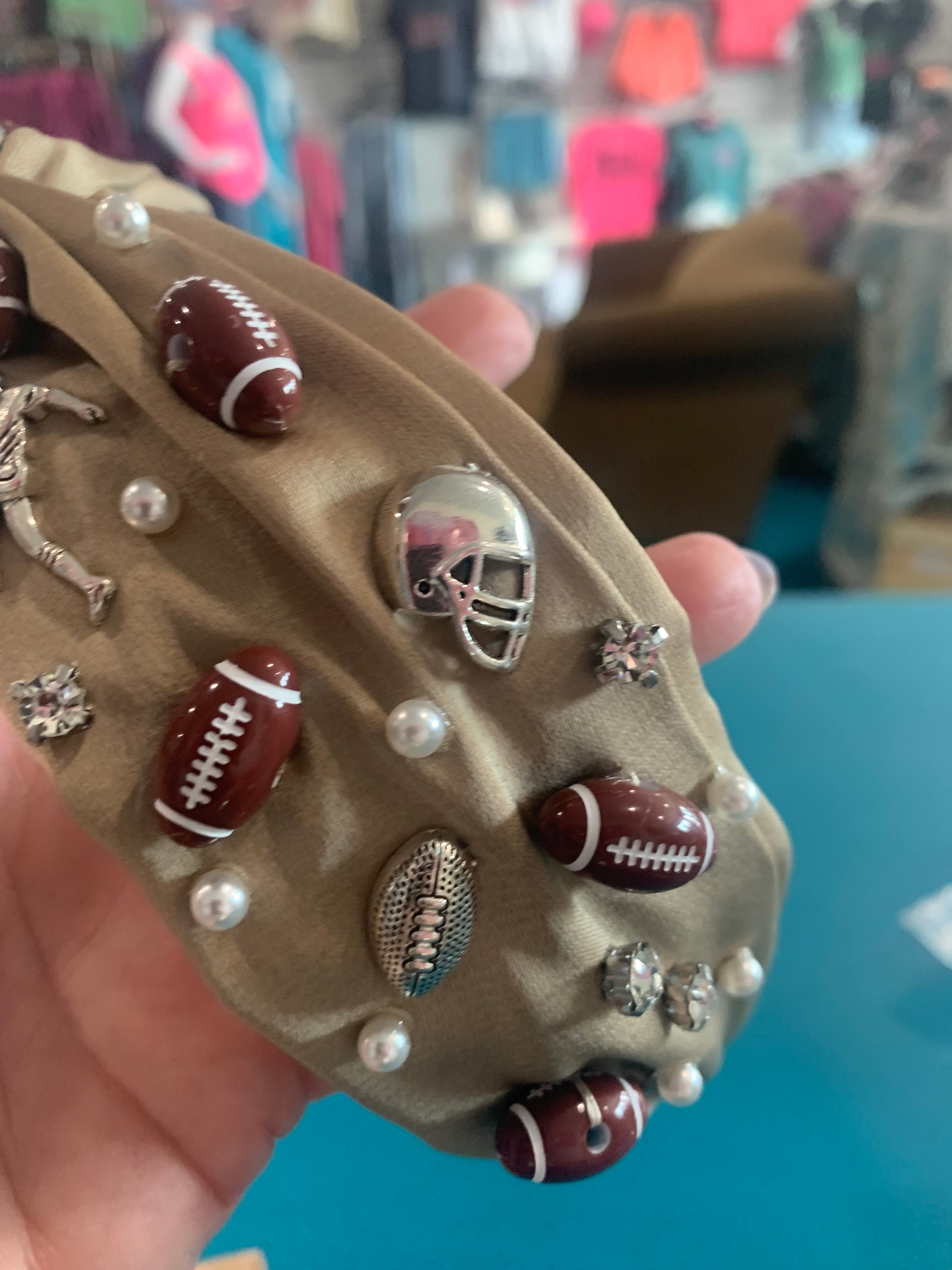 Sport Football Headband - Pirates and Pearls Boutique